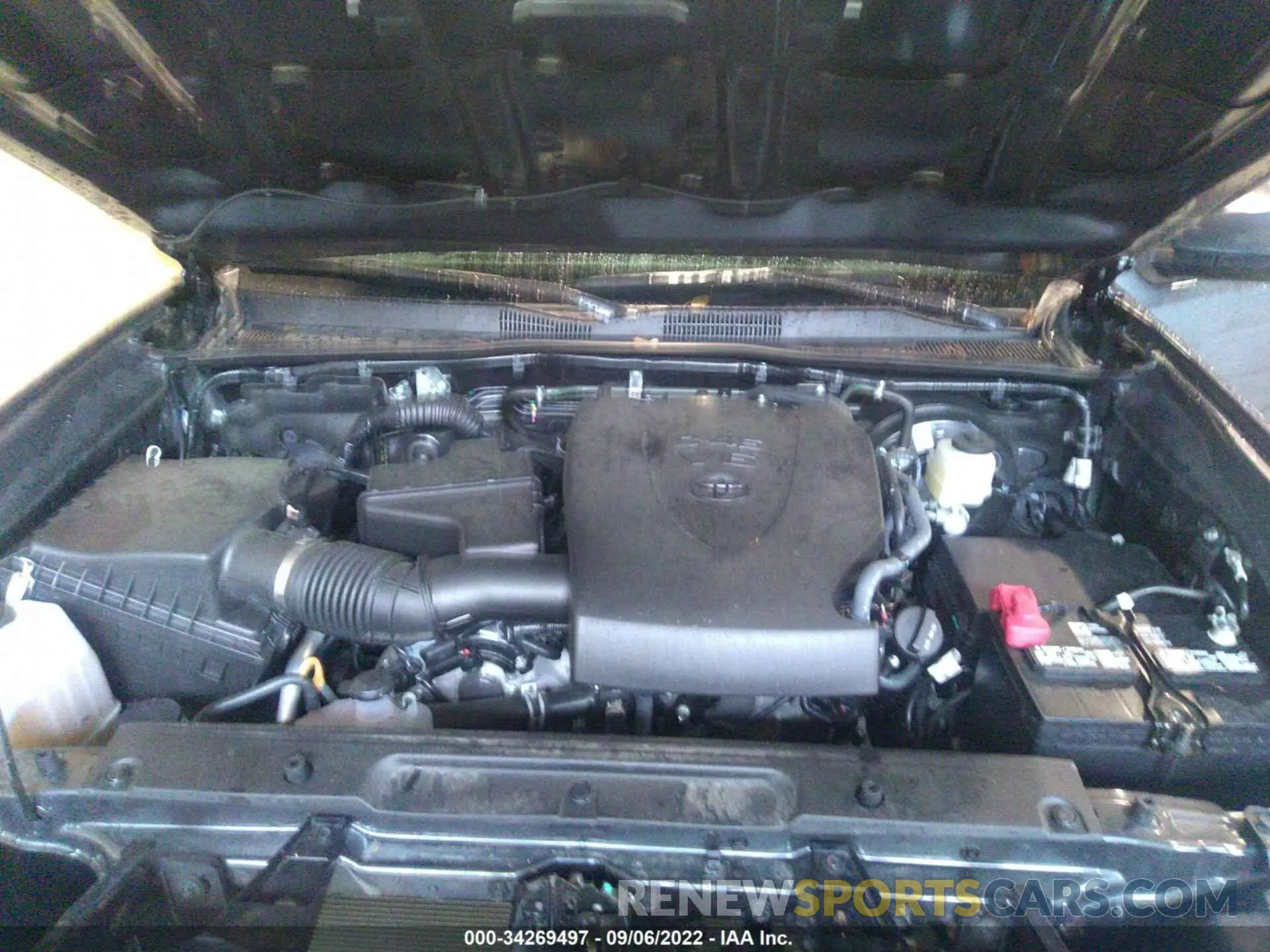 10 fotografías del automóvil dañado 3TMCZ5AN7MM422232 TOYOTA TACOMA 4WD 2021