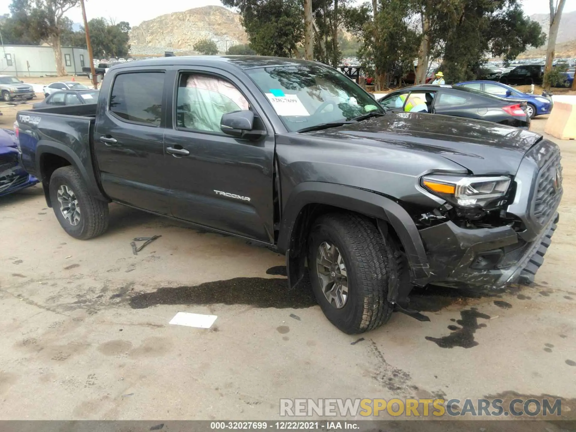 1 fotografías del automóvil dañado 3TMCZ5AN7MM444912 TOYOTA TACOMA 4WD 2021
