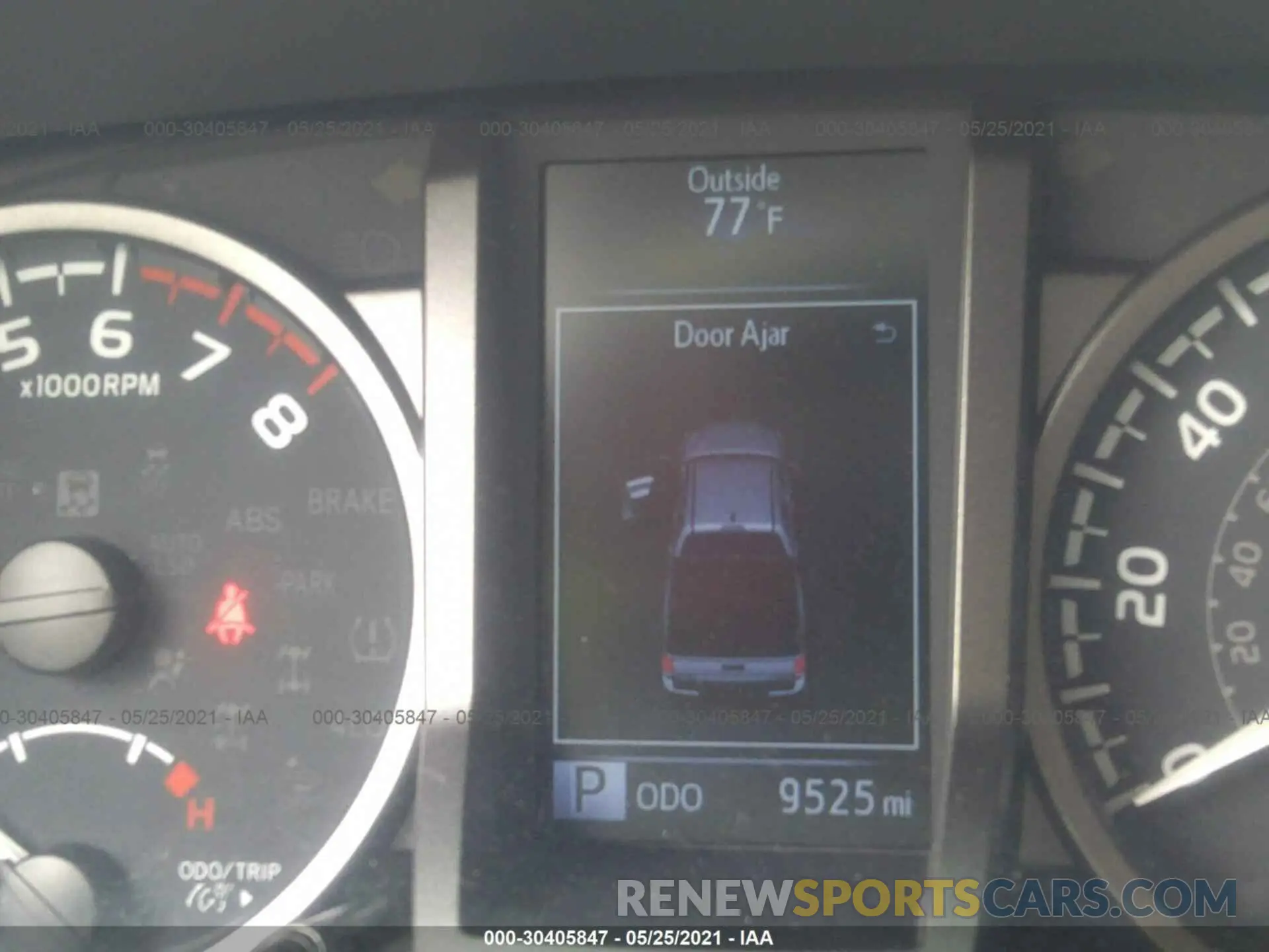 7 fotografías del automóvil dañado 3TMCZ5AN9MM373650 TOYOTA TACOMA 4WD 2021