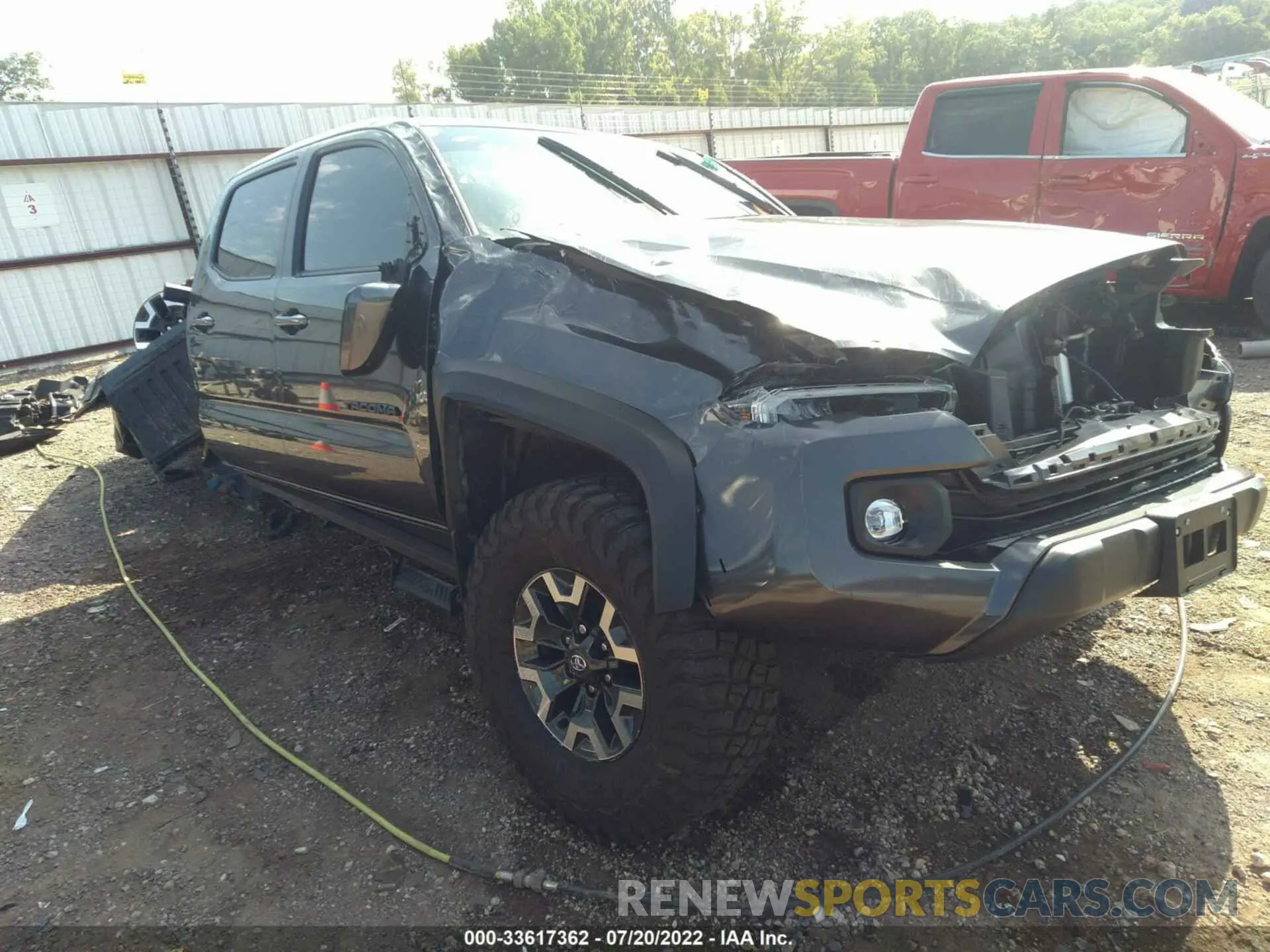 1 fotografías del automóvil dañado 3TMCZ5AN9MM437847 TOYOTA TACOMA 4WD 2021