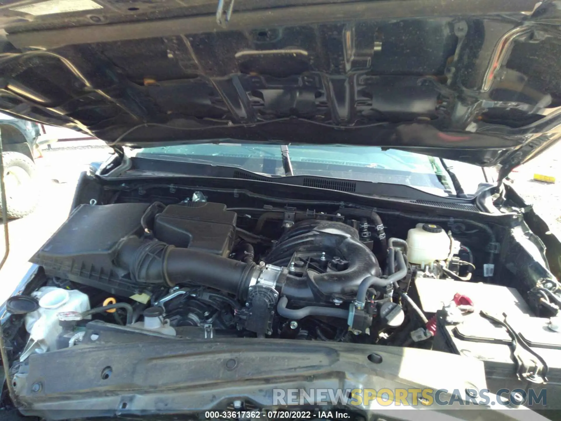 10 fotografías del automóvil dañado 3TMCZ5AN9MM437847 TOYOTA TACOMA 4WD 2021