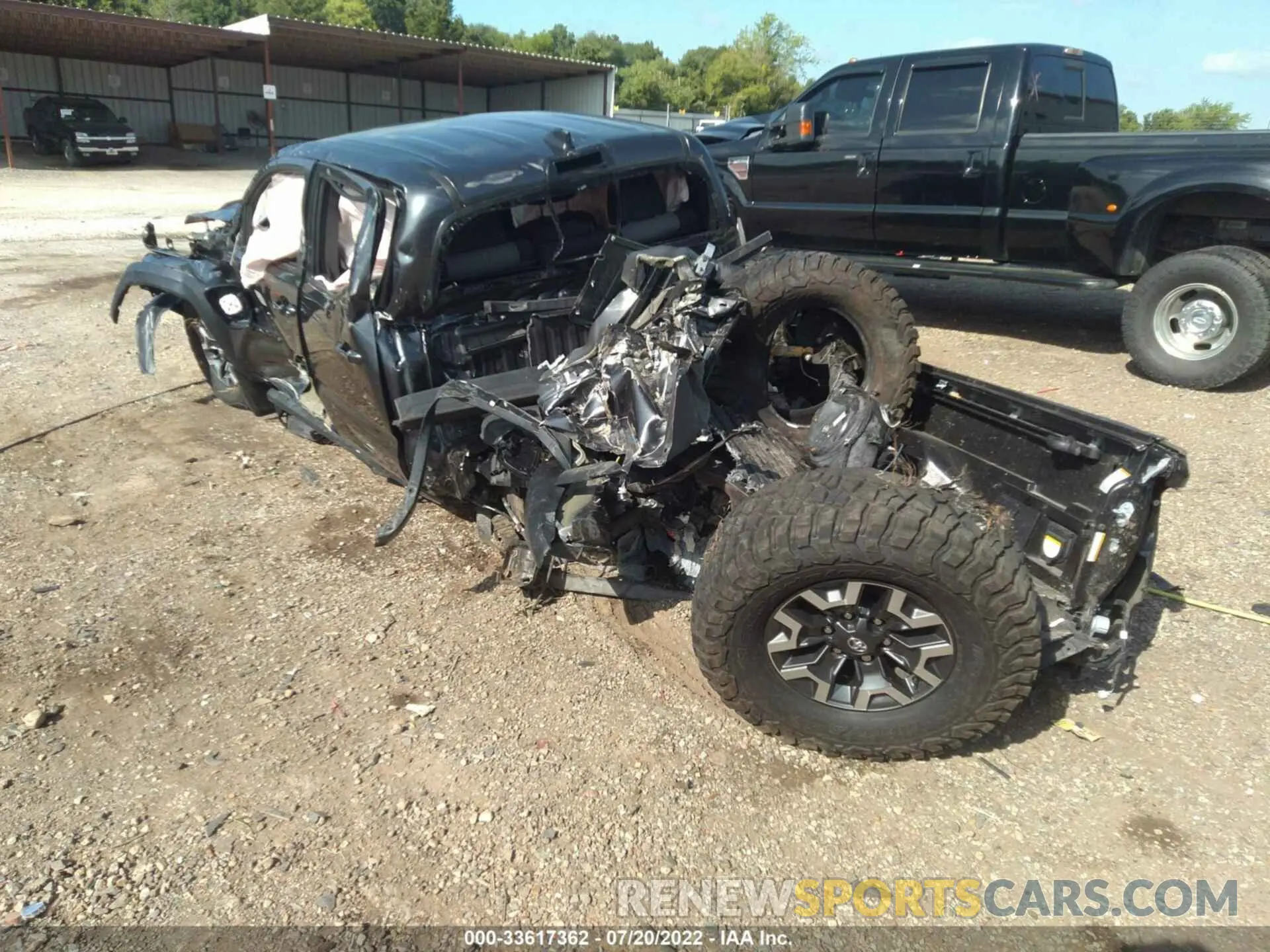 3 fotografías del automóvil dañado 3TMCZ5AN9MM437847 TOYOTA TACOMA 4WD 2021