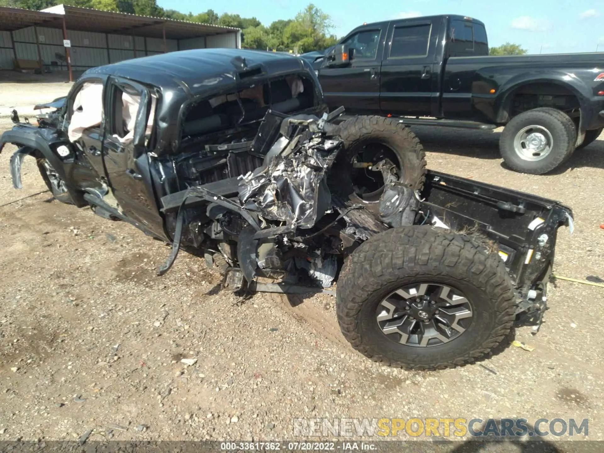 6 fotografías del automóvil dañado 3TMCZ5AN9MM437847 TOYOTA TACOMA 4WD 2021