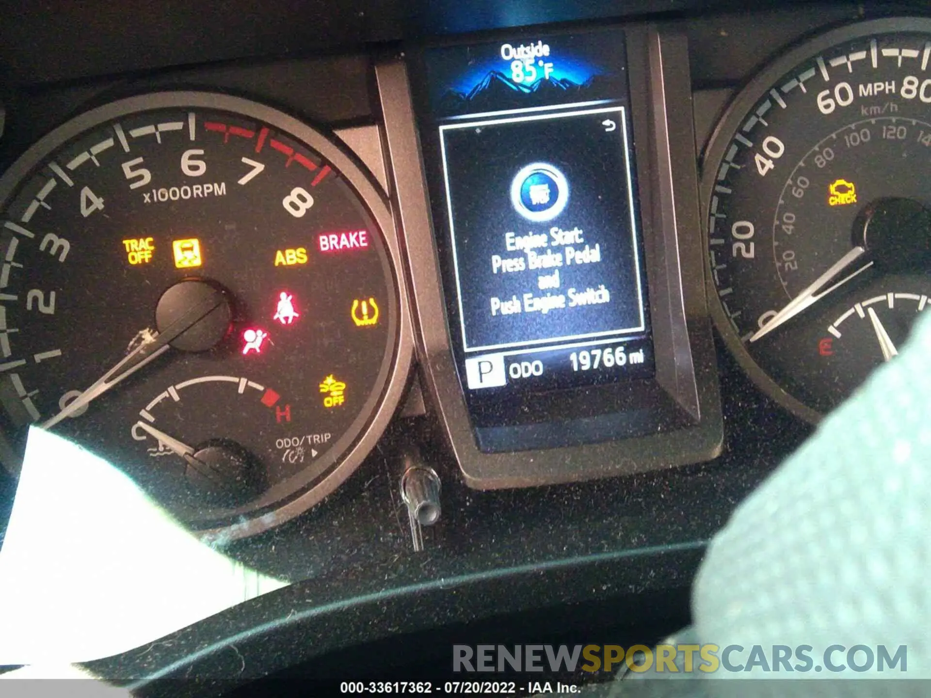 7 fotografías del automóvil dañado 3TMCZ5AN9MM437847 TOYOTA TACOMA 4WD 2021