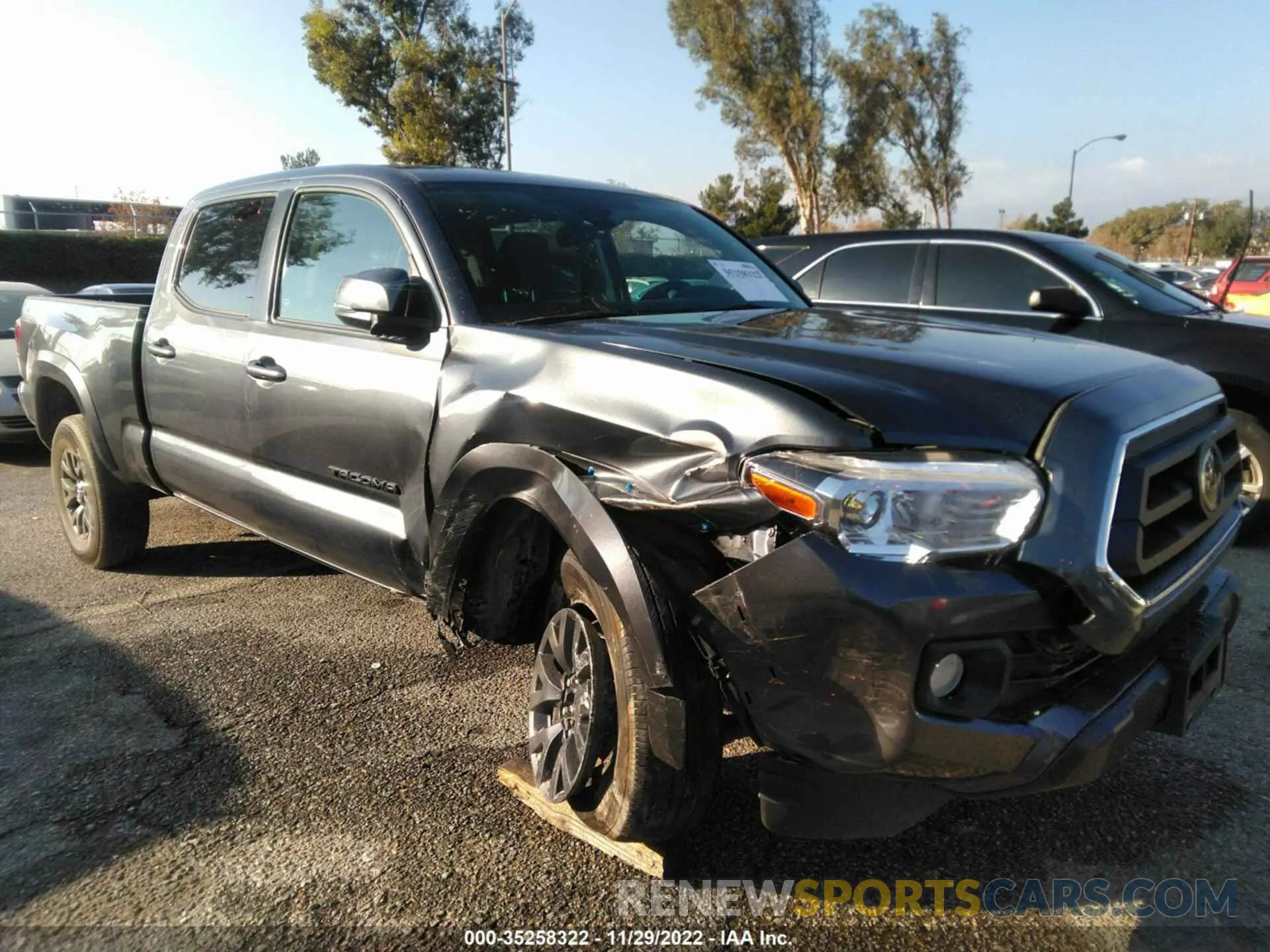 1 fotografías del automóvil dañado 3TMDZ5BN0MM110515 TOYOTA TACOMA 4WD 2021