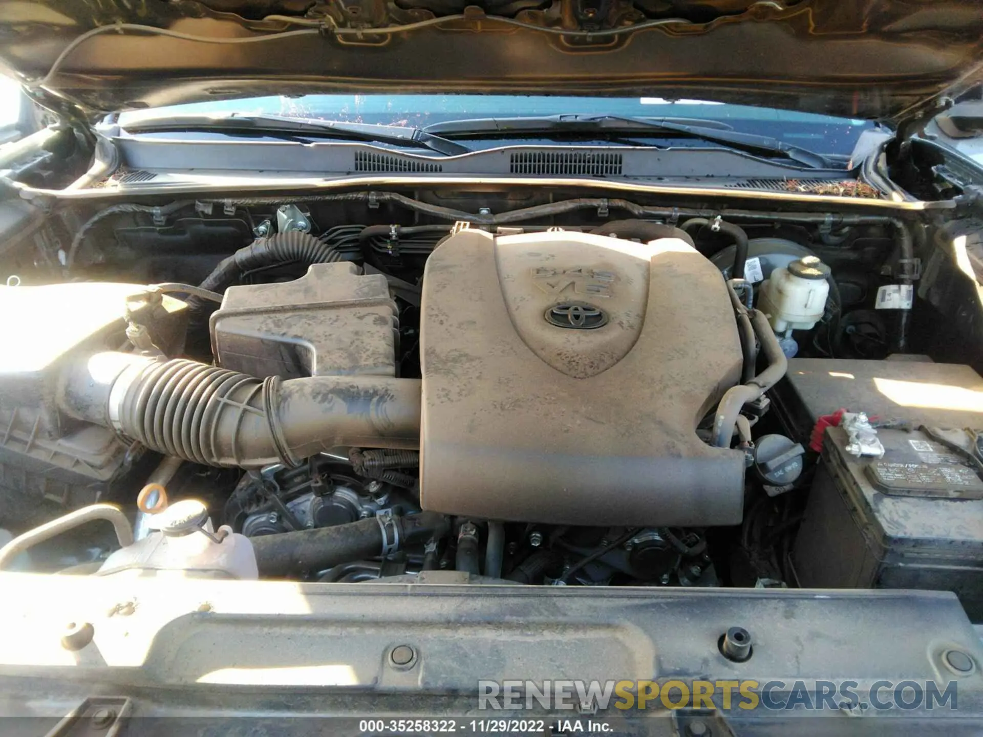 10 fotografías del automóvil dañado 3TMDZ5BN0MM110515 TOYOTA TACOMA 4WD 2021