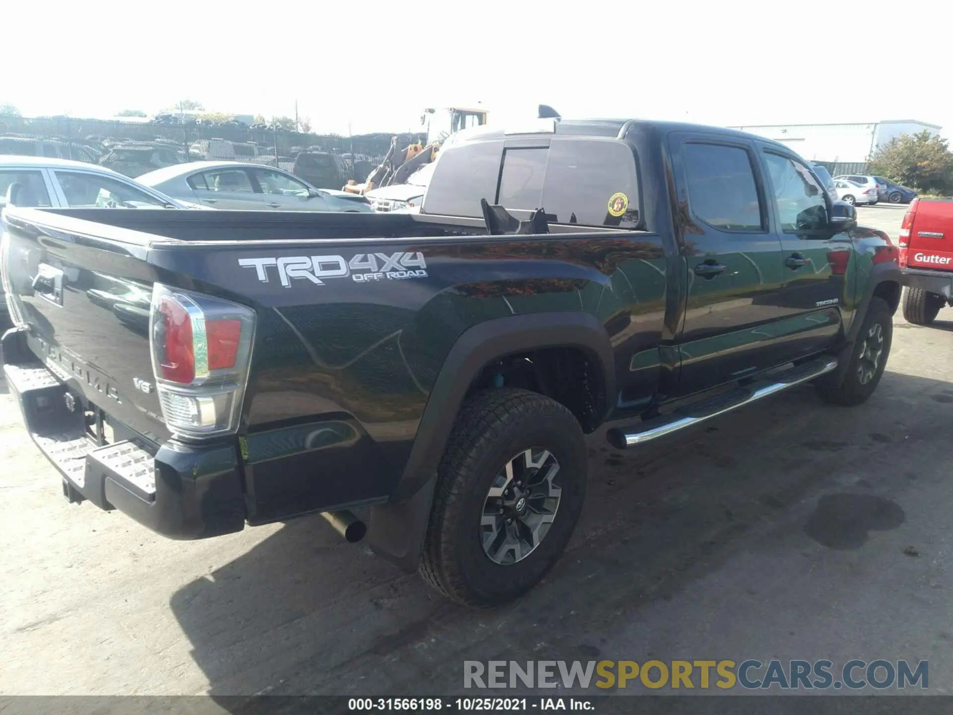 4 fotografías del automóvil dañado 3TMDZ5BN0MM118100 TOYOTA TACOMA 4WD 2021