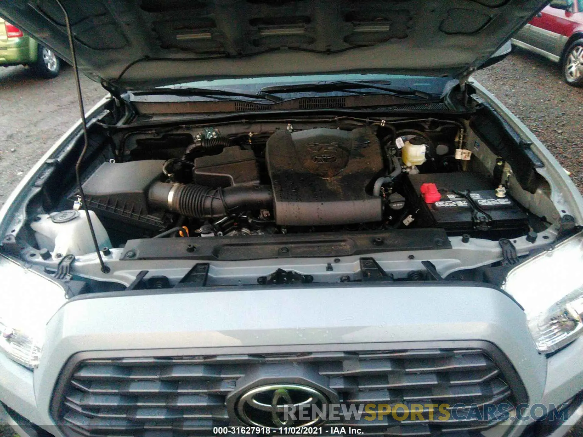 10 fotografías del automóvil dañado 3TMDZ5BN4MM116057 TOYOTA TACOMA 4WD 2021