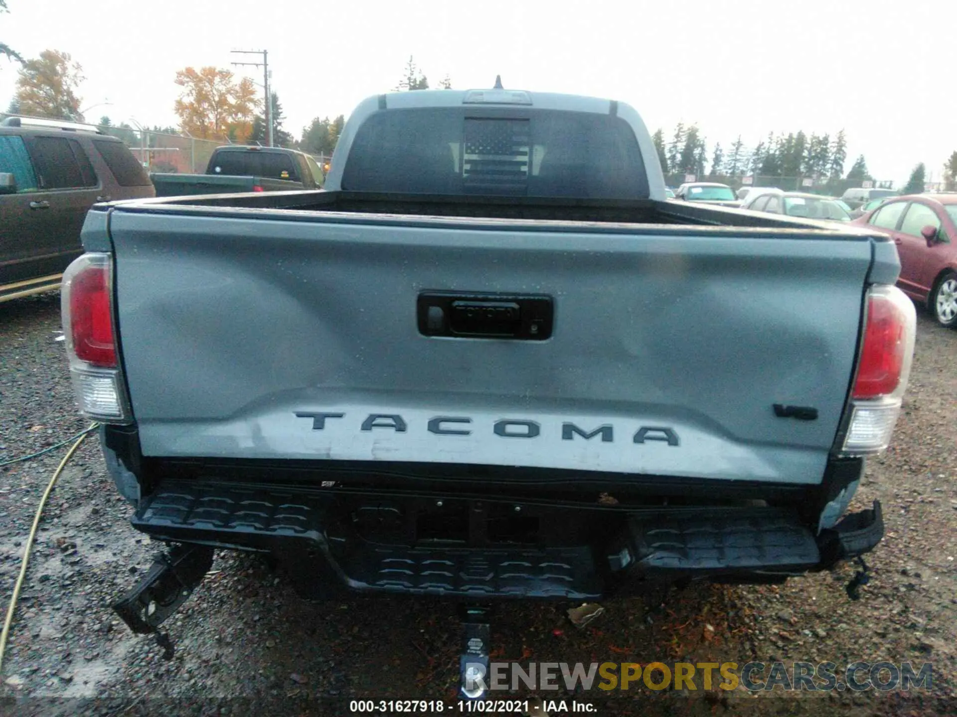 6 fotografías del automóvil dañado 3TMDZ5BN4MM116057 TOYOTA TACOMA 4WD 2021