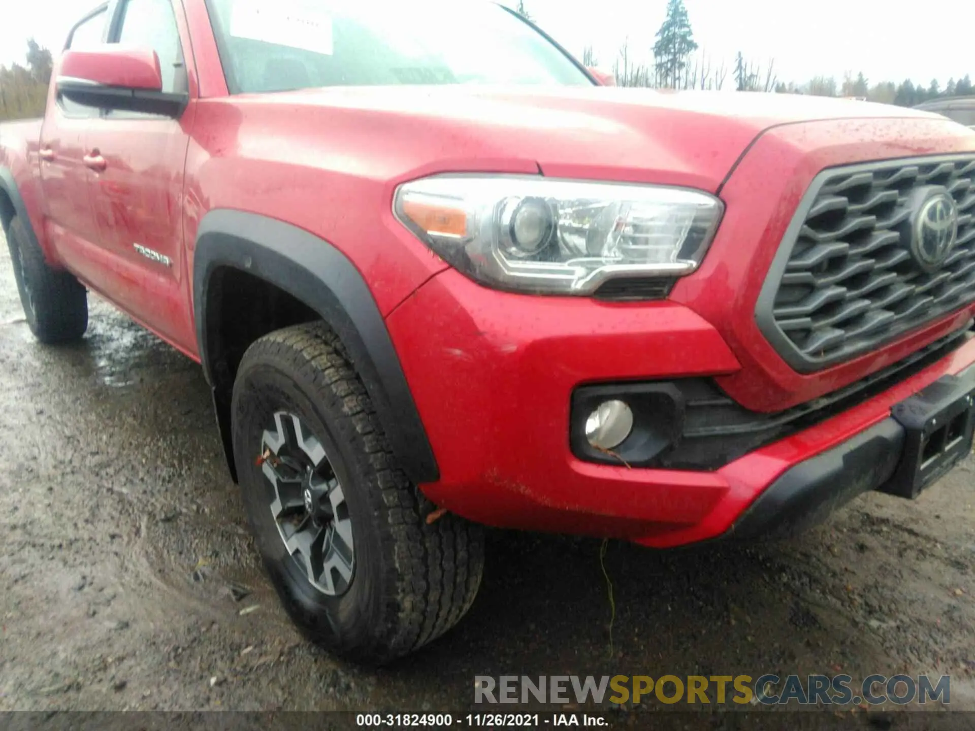 6 fotografías del automóvil dañado 3TMDZ5BN5MM100188 TOYOTA TACOMA 4WD 2021