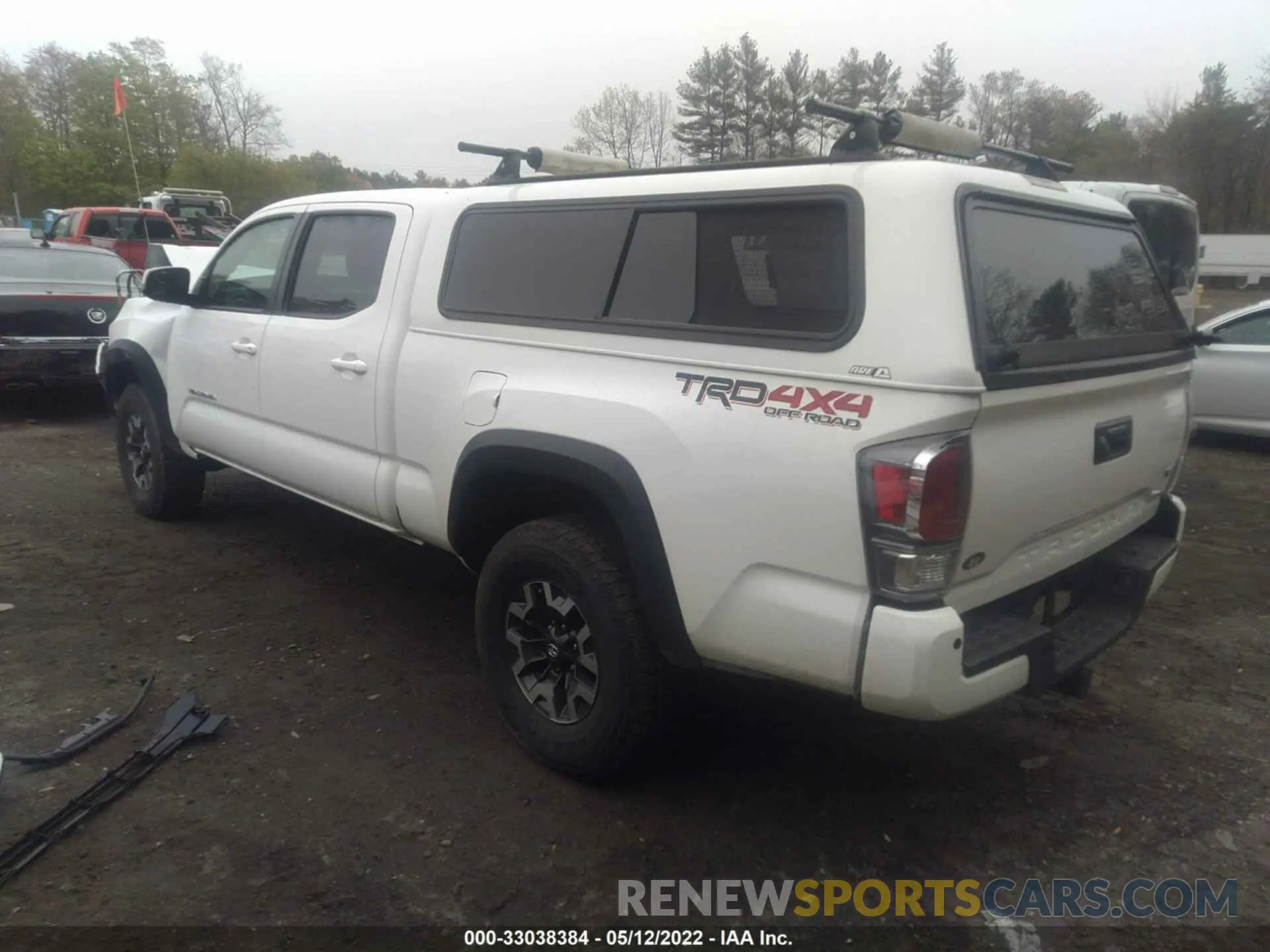 3 fotografías del automóvil dañado 3TMDZ5BN7MM117526 TOYOTA TACOMA 4WD 2021