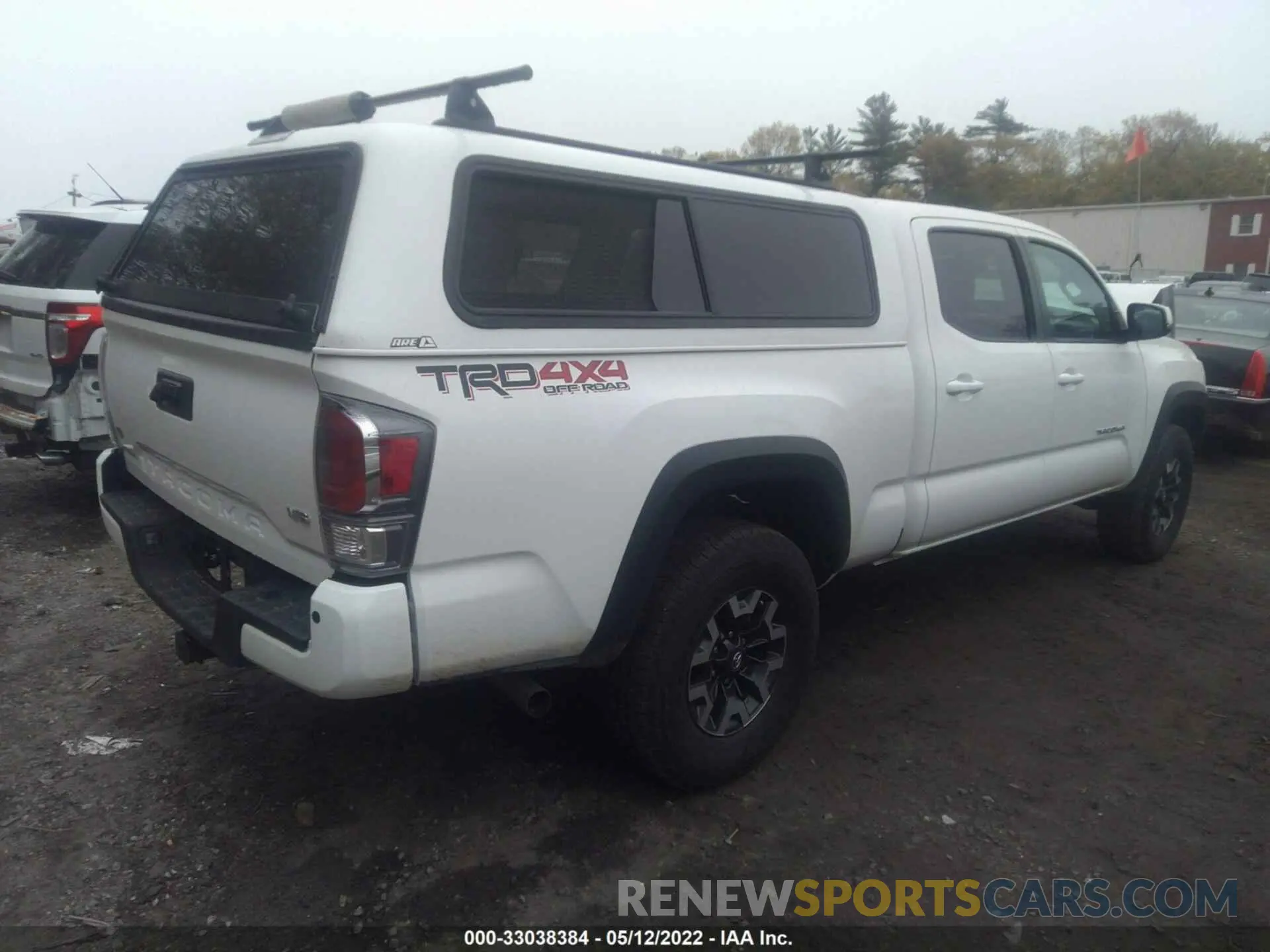 4 fotografías del automóvil dañado 3TMDZ5BN7MM117526 TOYOTA TACOMA 4WD 2021