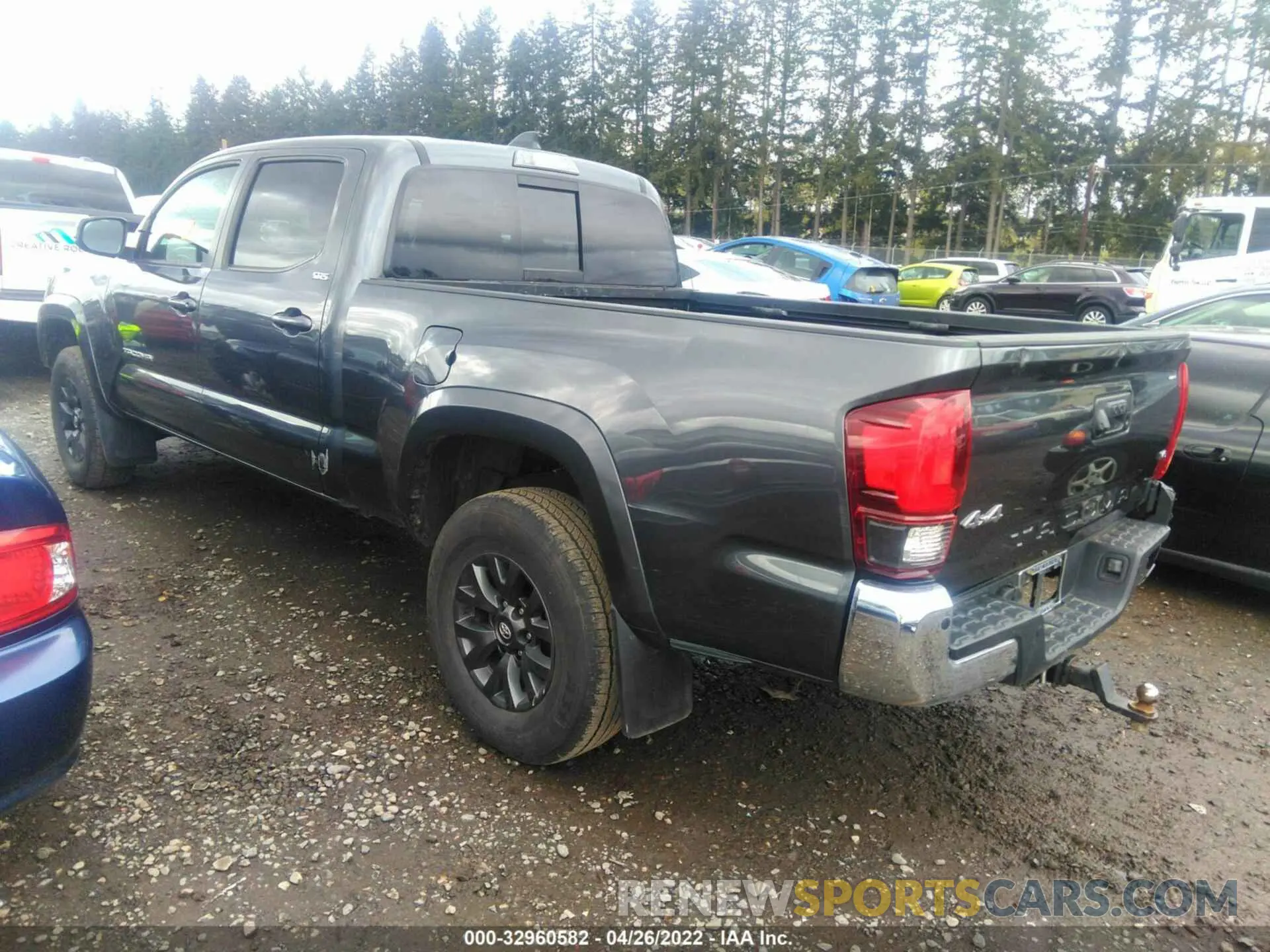 3 fotografías del automóvil dañado 3TMDZ5BNXMM117472 TOYOTA TACOMA 4WD 2021