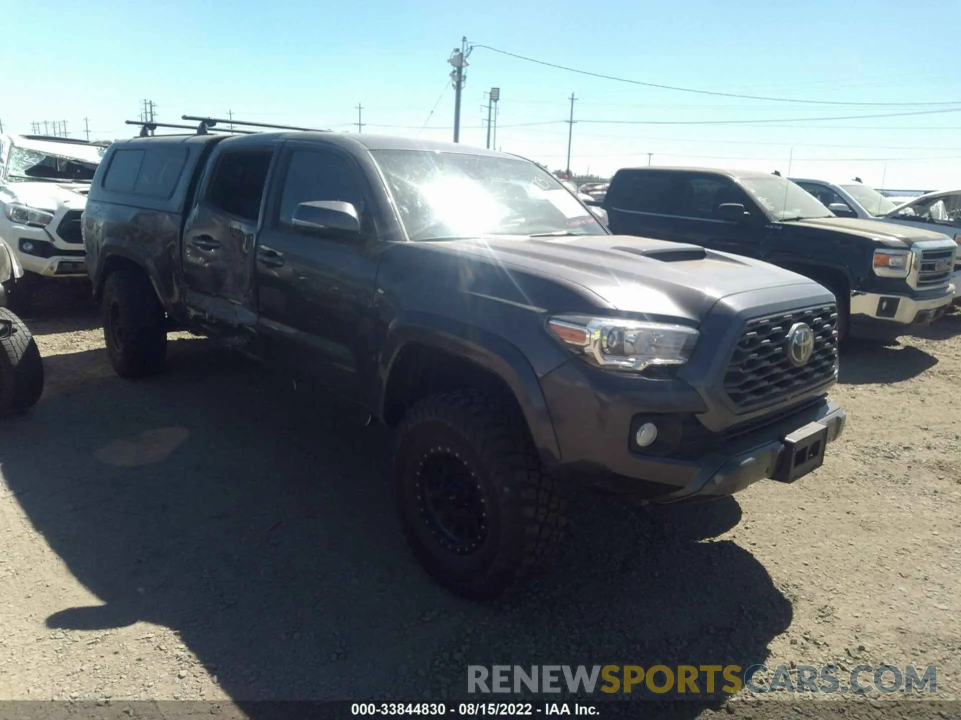 1 fotografías del automóvil dañado 3TMDZ5BNXMM120985 TOYOTA TACOMA 4WD 2021