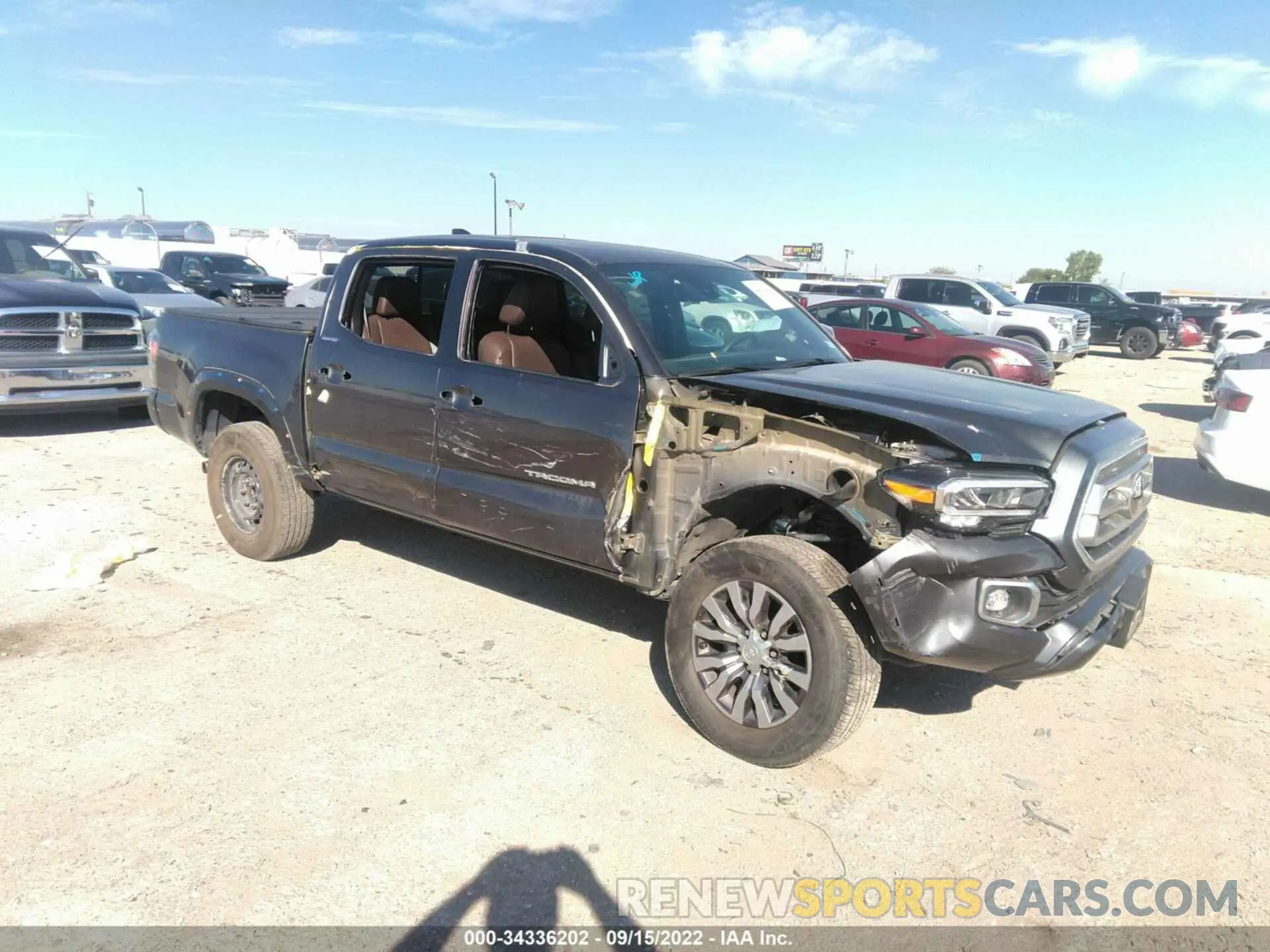 1 fotografías del automóvil dañado 3TMGZ5AN8MM388822 TOYOTA TACOMA 4WD 2021