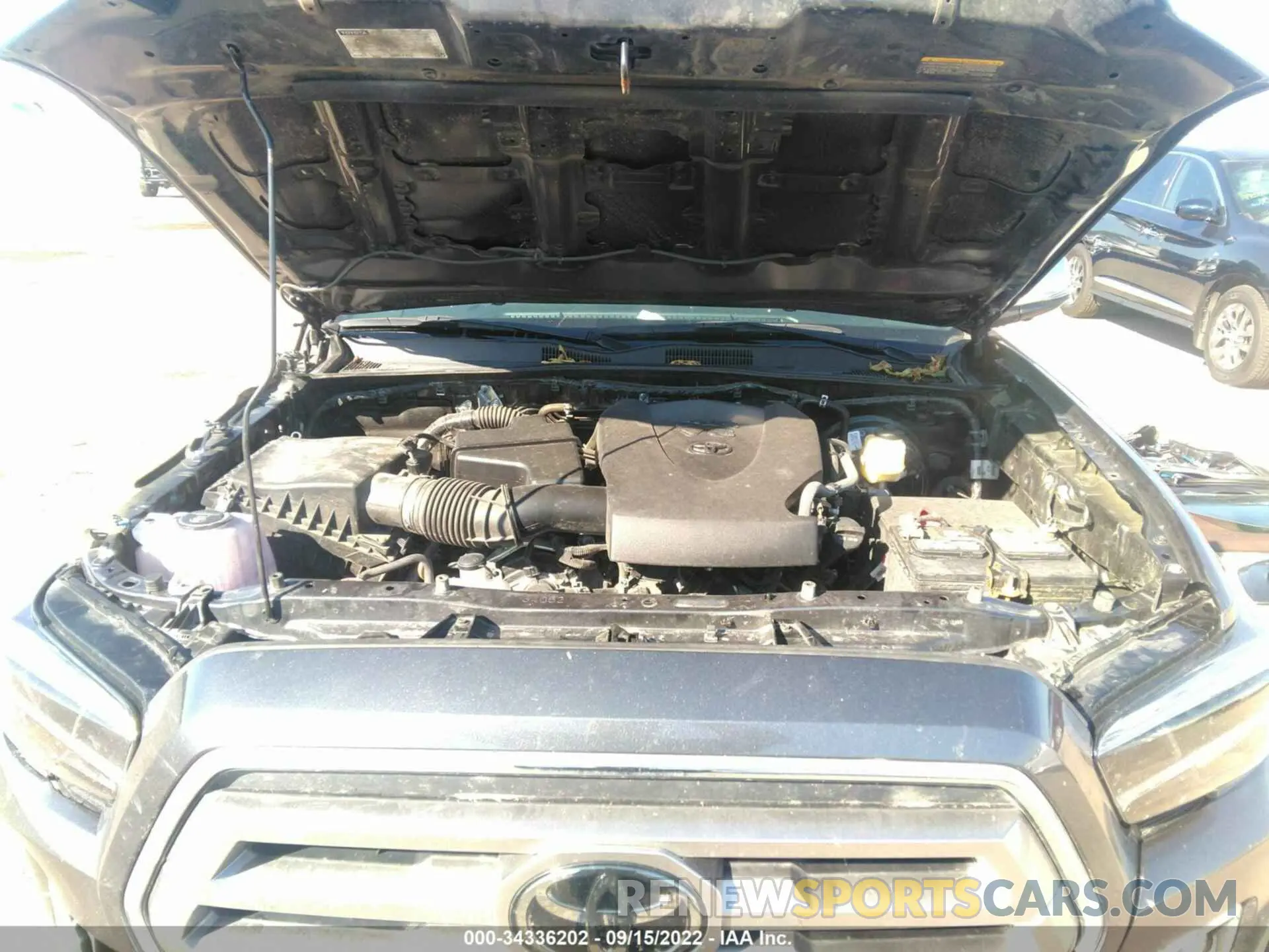 10 fotografías del automóvil dañado 3TMGZ5AN8MM388822 TOYOTA TACOMA 4WD 2021