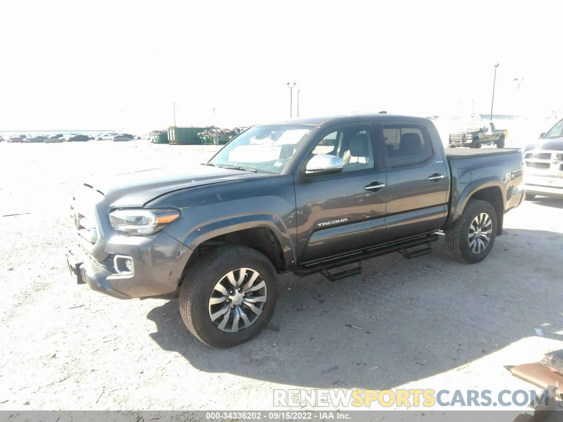 2 fotografías del automóvil dañado 3TMGZ5AN8MM388822 TOYOTA TACOMA 4WD 2021