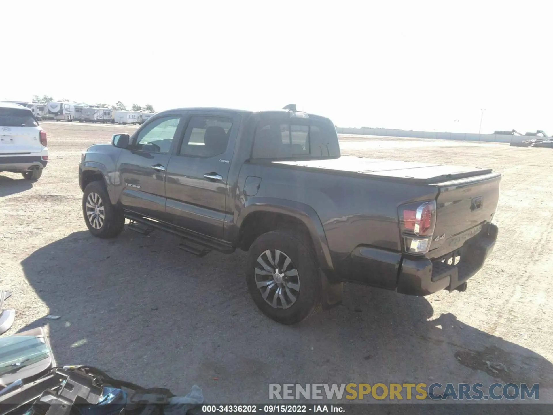 3 fotografías del automóvil dañado 3TMGZ5AN8MM388822 TOYOTA TACOMA 4WD 2021