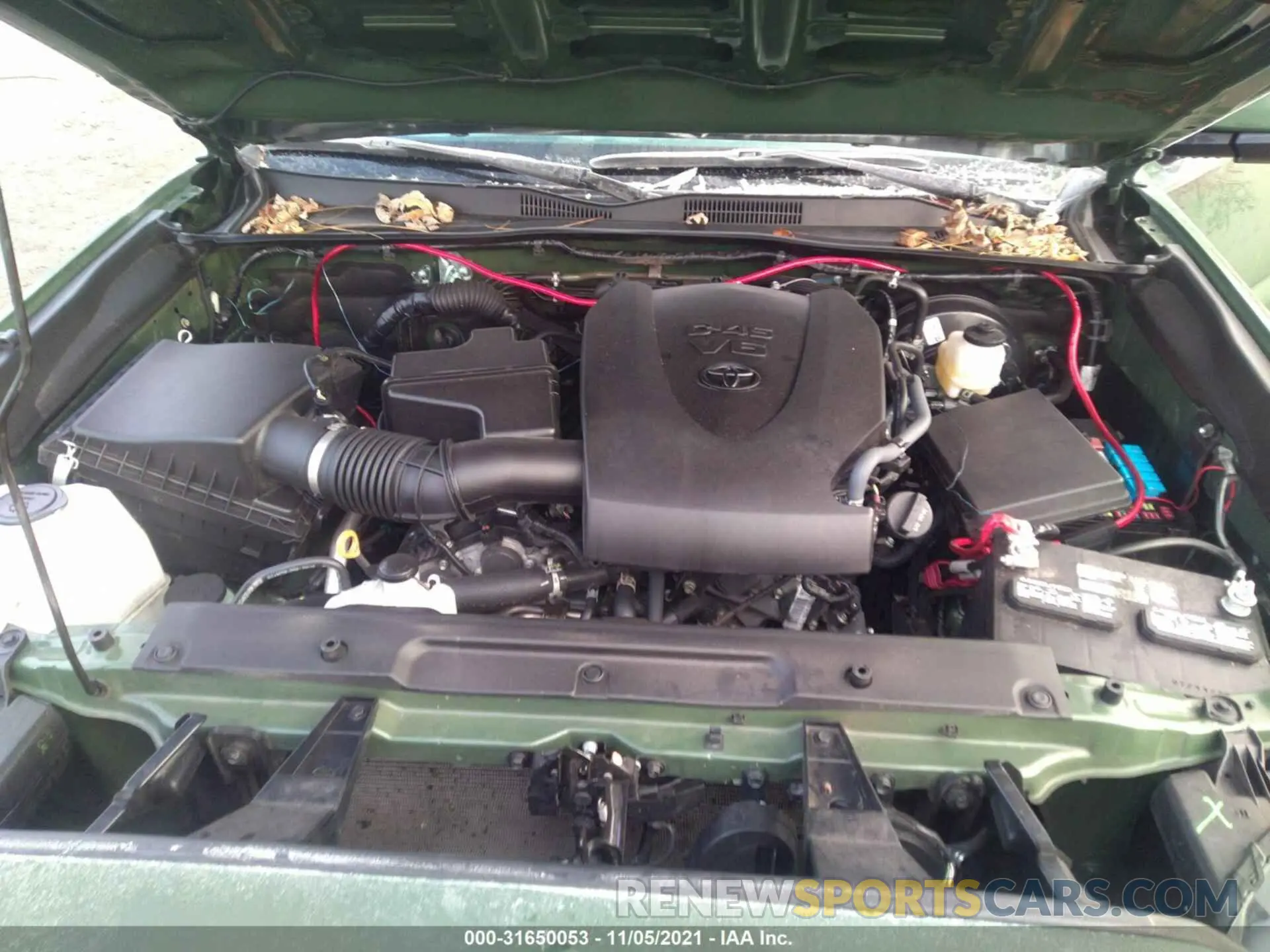 10 fotografías del automóvil dañado 3TYCZ5AN0MT015695 TOYOTA TACOMA 4WD 2021