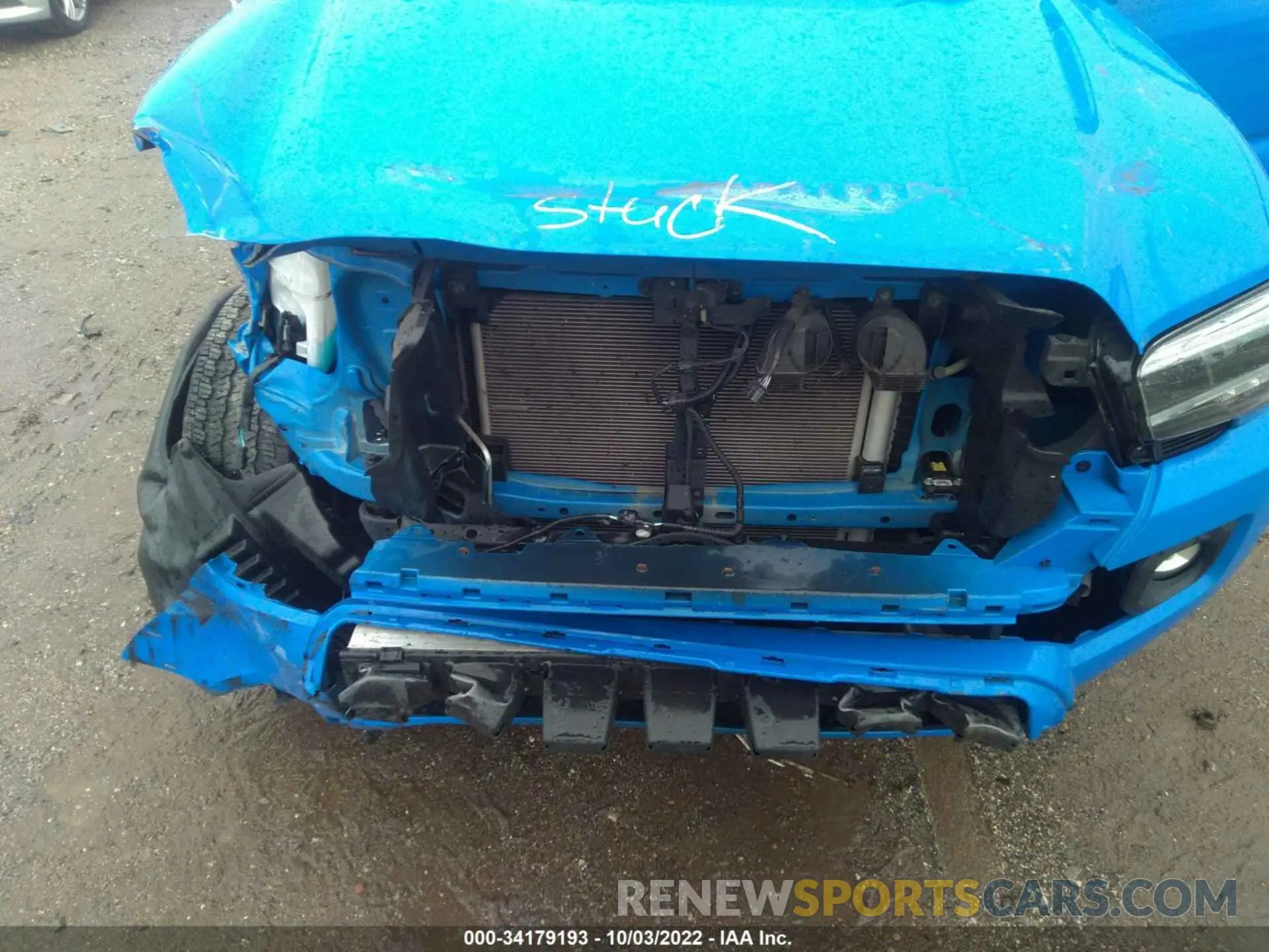 10 fotografías del automóvil dañado 3TYCZ5AN1MT020985 TOYOTA TACOMA 4WD 2021