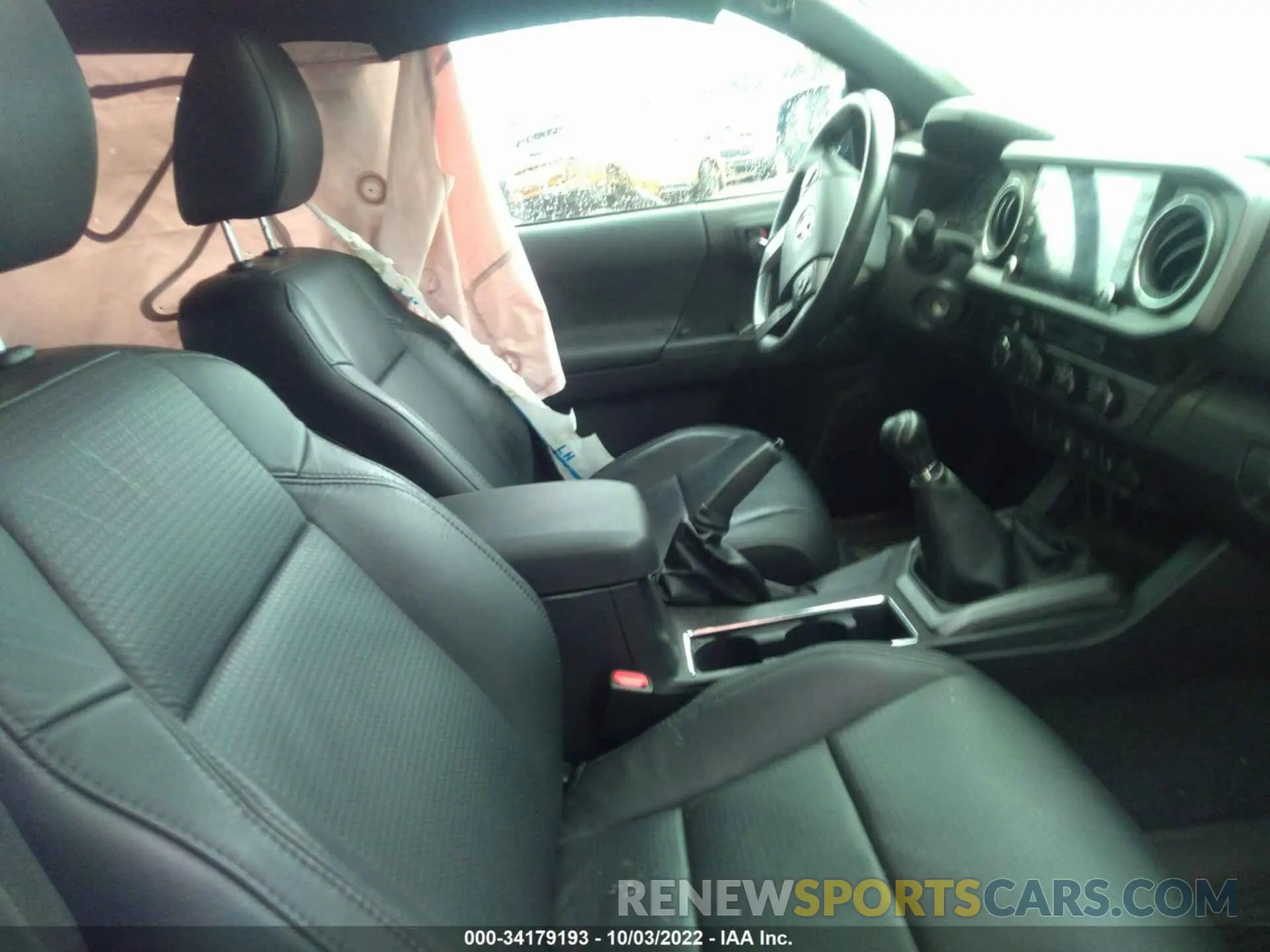 5 fotografías del automóvil dañado 3TYCZ5AN1MT020985 TOYOTA TACOMA 4WD 2021