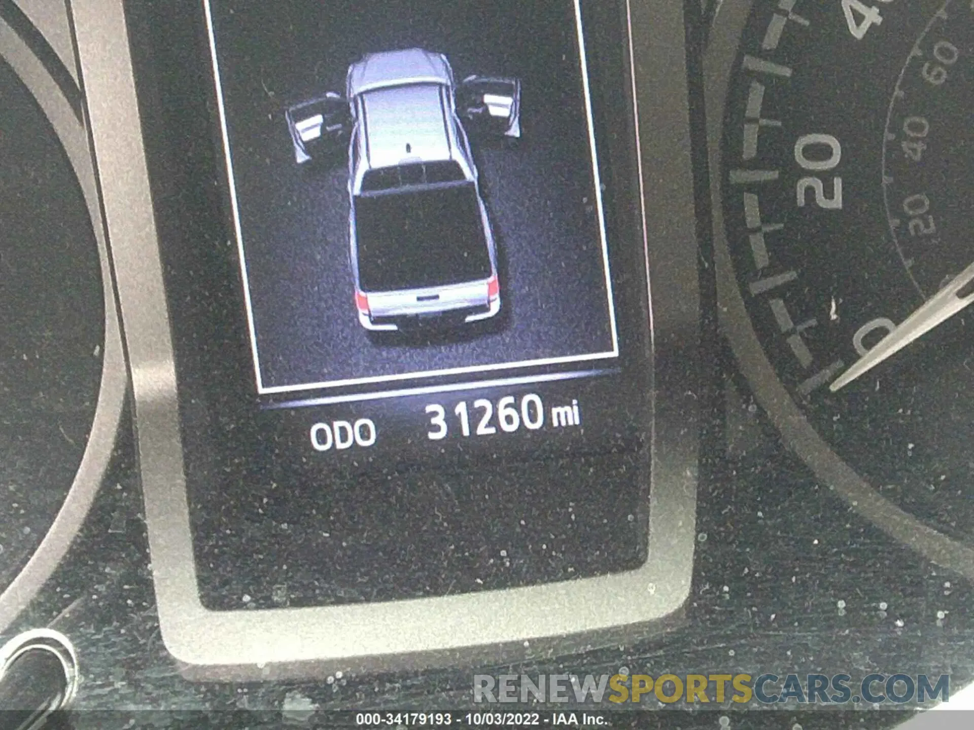 7 fotografías del automóvil dañado 3TYCZ5AN1MT020985 TOYOTA TACOMA 4WD 2021