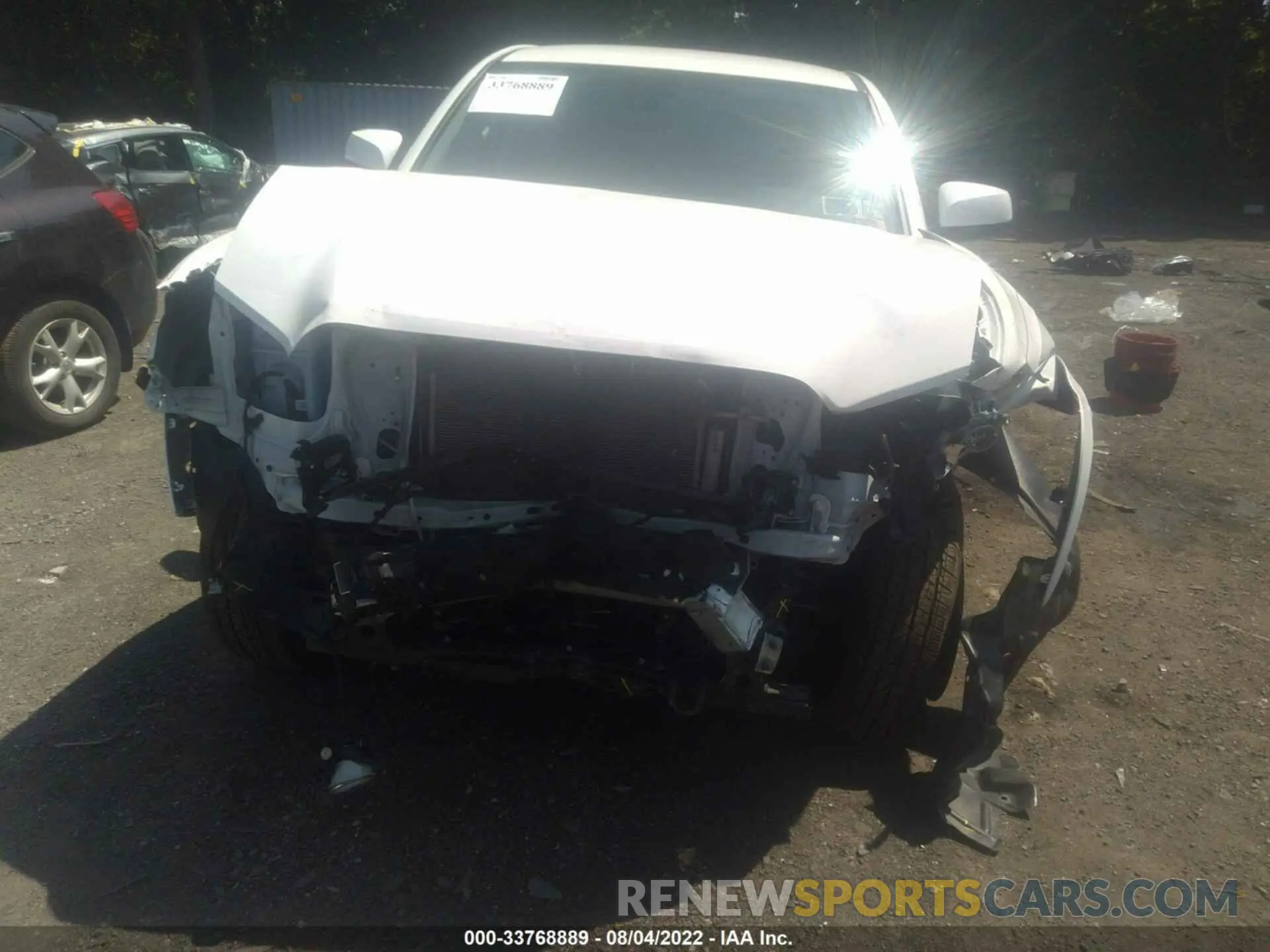 6 fotografías del automóvil dañado 3TYCZ5AN2MT049007 TOYOTA TACOMA 4WD 2021