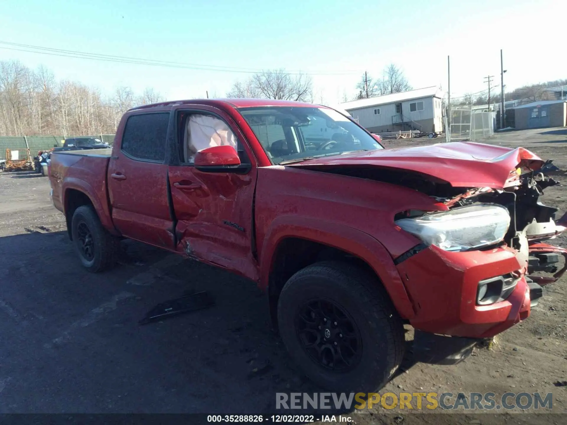 1 fotografías del automóvil dañado 3TYCZ5AN4MT028675 TOYOTA TACOMA 4WD 2021