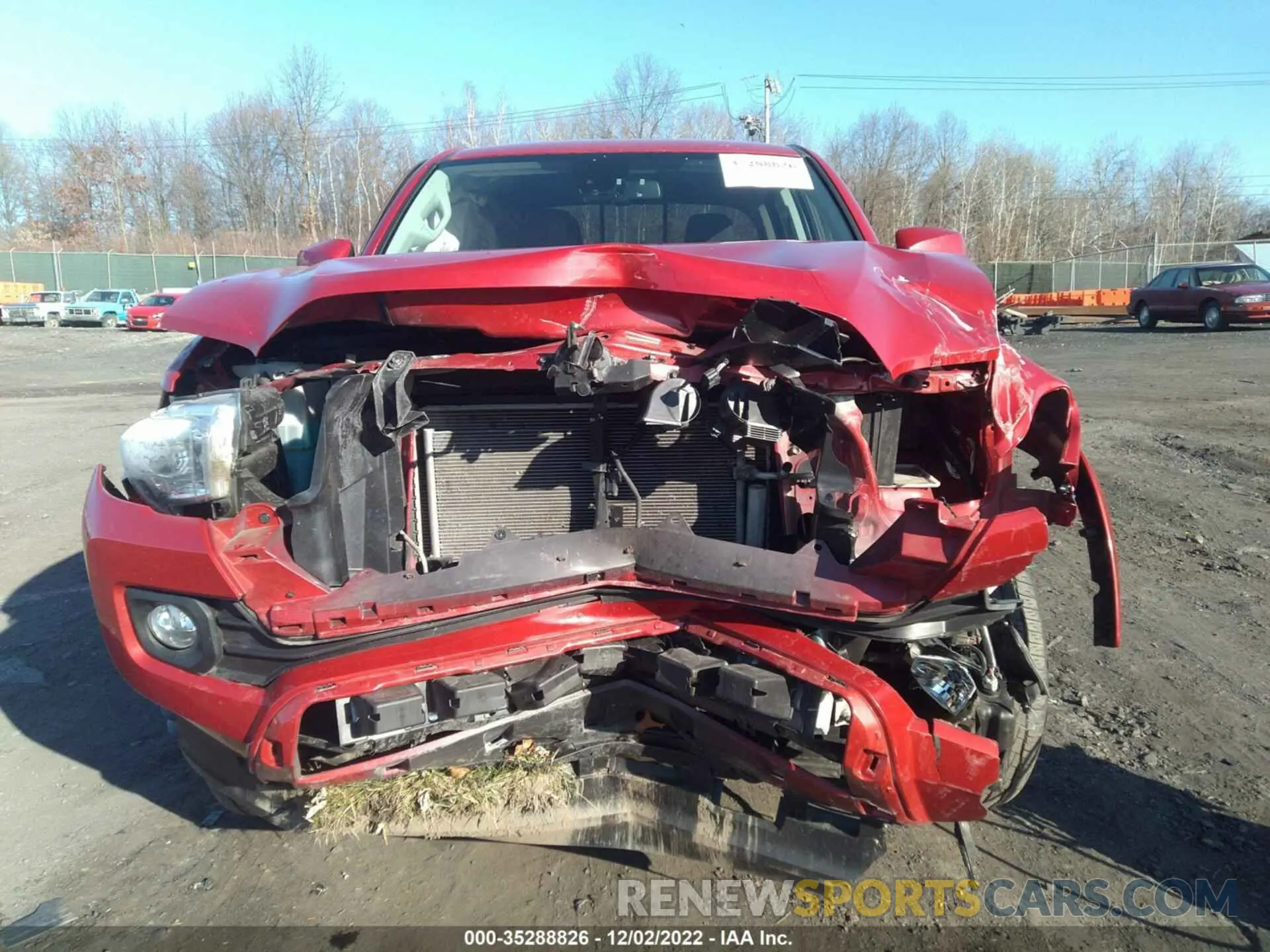 6 fotografías del automóvil dañado 3TYCZ5AN4MT028675 TOYOTA TACOMA 4WD 2021