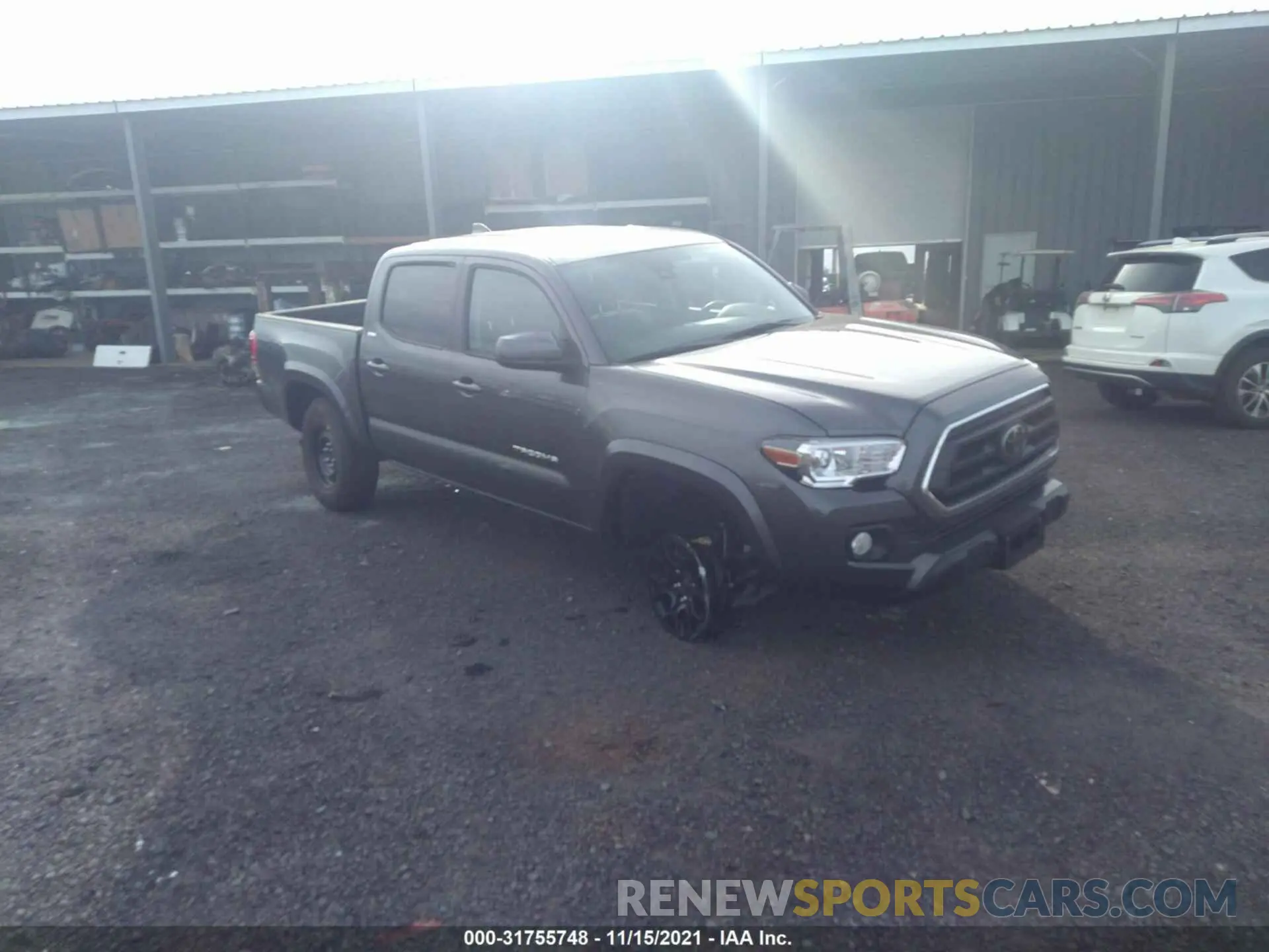1 fotografías del automóvil dañado 3TYCZ5AN4MT035741 TOYOTA TACOMA 4WD 2021