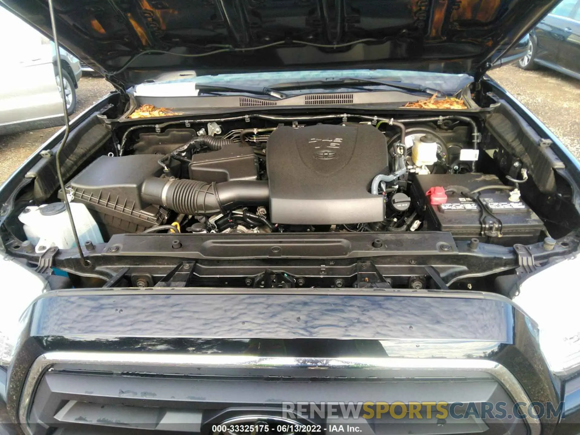 10 fotografías del automóvil dañado 3TYDZ5BN3MT001325 TOYOTA TACOMA 4WD 2021