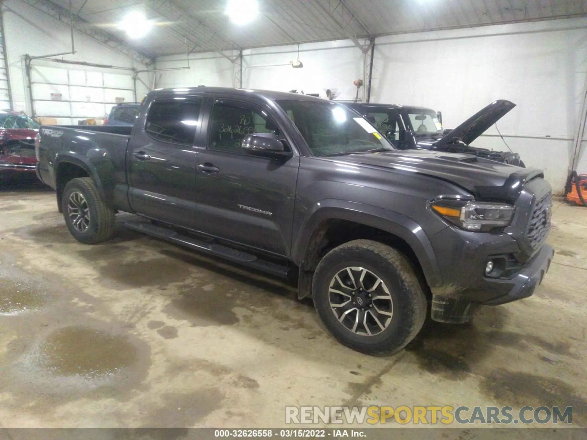 1 fotografías del automóvil dañado 3TYDZ5BN4MT002144 TOYOTA TACOMA 4WD 2021