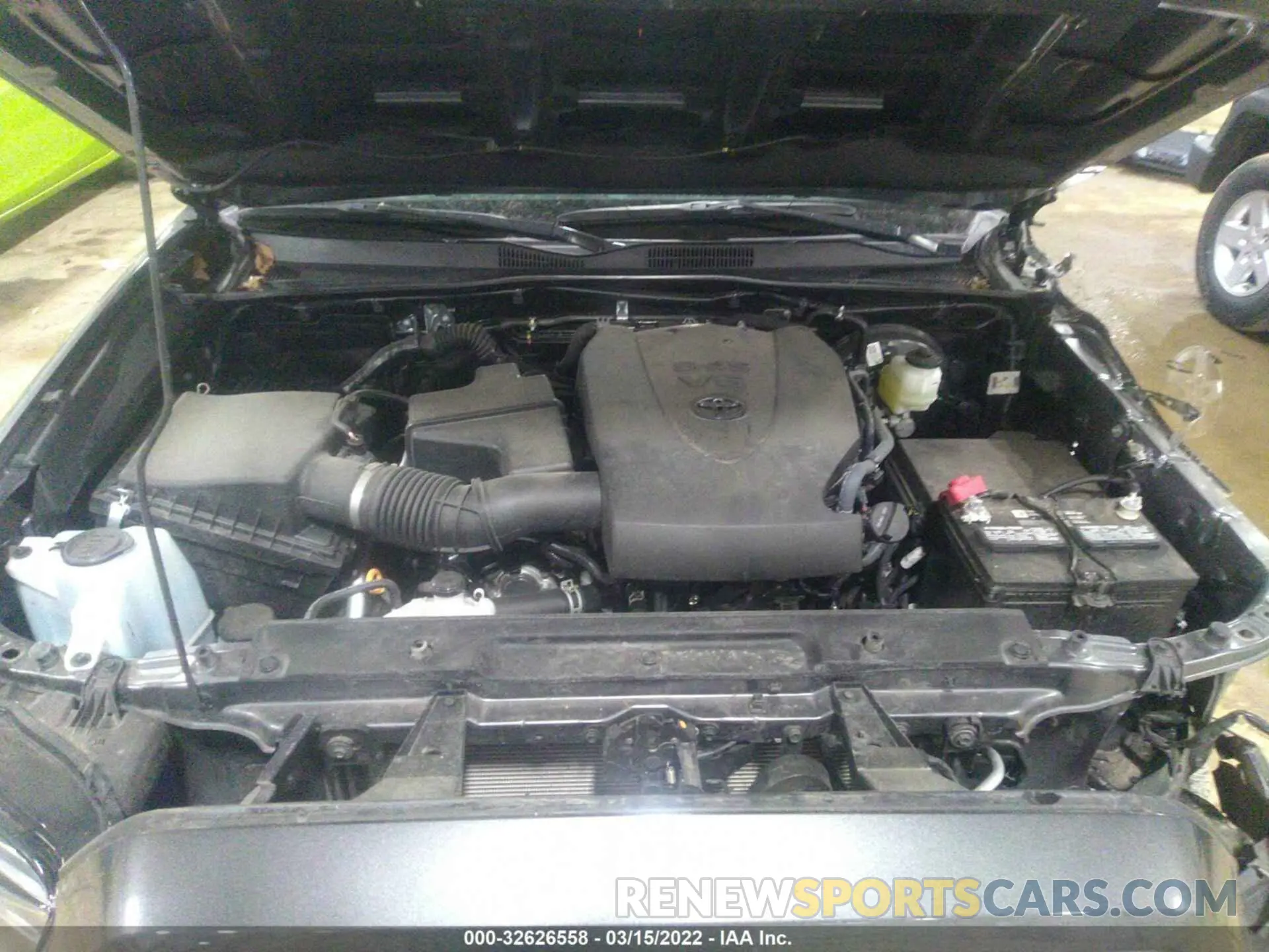 10 fotografías del automóvil dañado 3TYDZ5BN4MT002144 TOYOTA TACOMA 4WD 2021