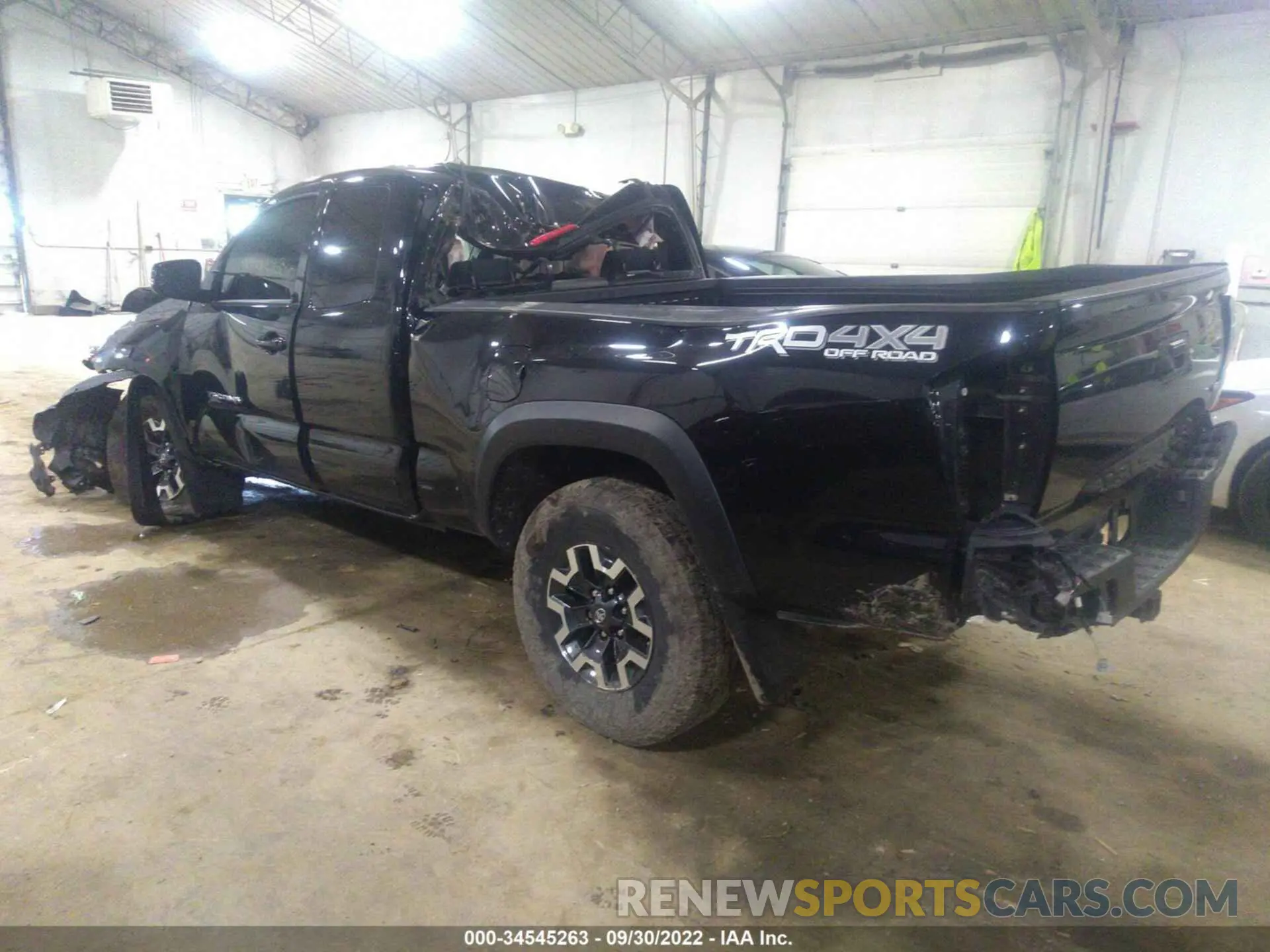 3 fotografías del automóvil dañado 3TYSZ5AN0MT016731 TOYOTA TACOMA 4WD 2021
