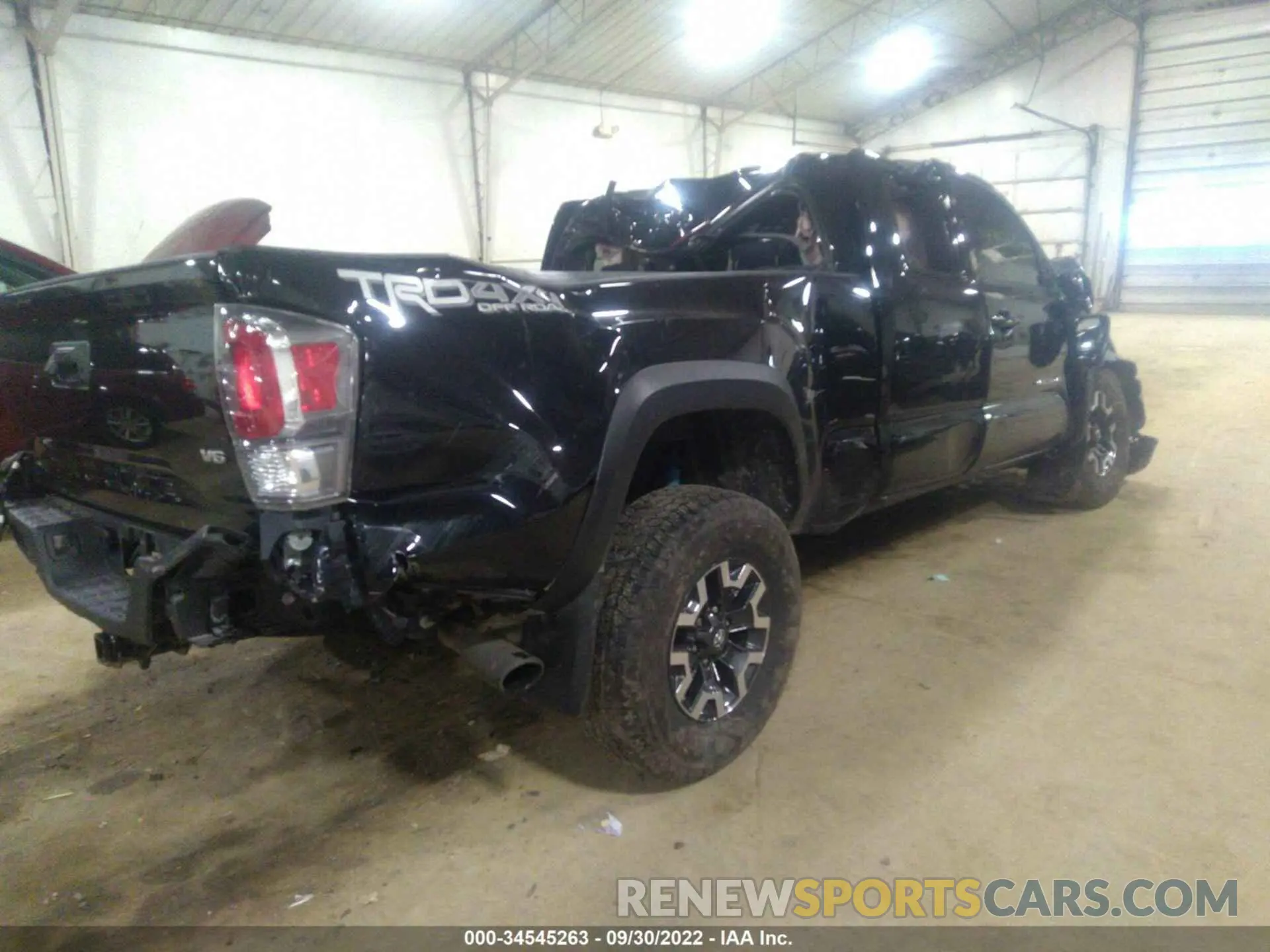 4 fotografías del automóvil dañado 3TYSZ5AN0MT016731 TOYOTA TACOMA 4WD 2021