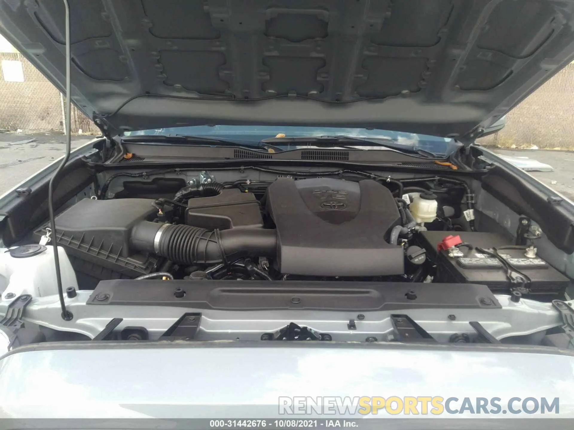 10 fotografías del automóvil dañado 3TYSZ5AN1MT036549 TOYOTA TACOMA 4WD 2021