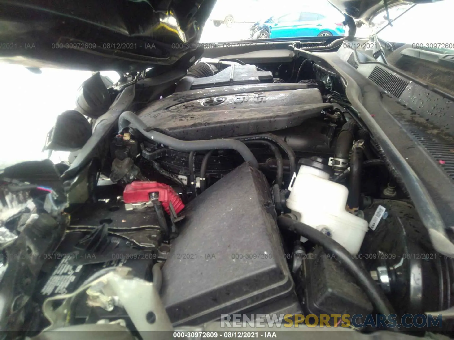 10 fotografías del automóvil dañado 3TYSZ5AN7MT012921 TOYOTA TACOMA 4WD 2021