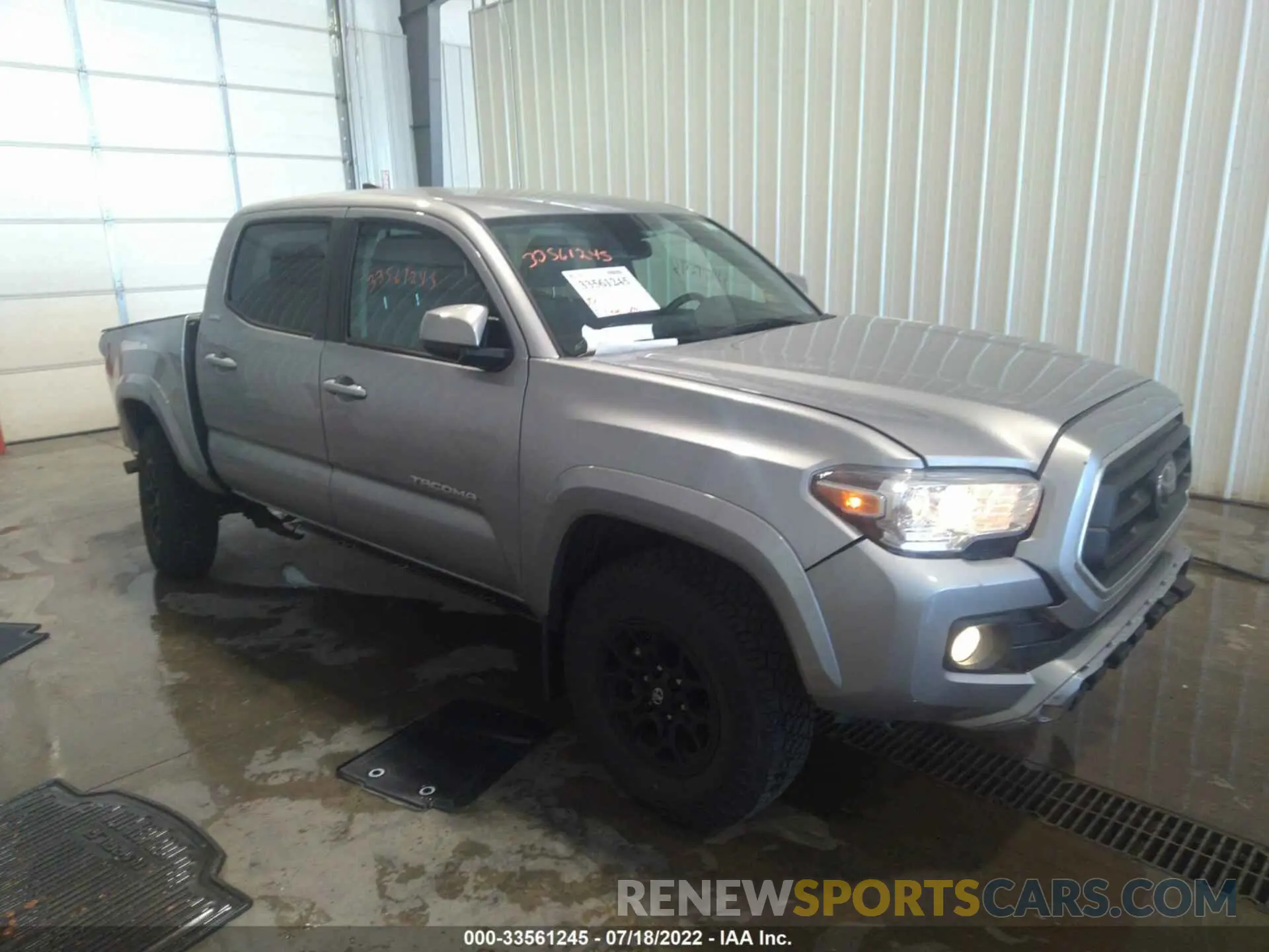 1 fotografías del automóvil dañado 5TFCZ5AN1MX281135 TOYOTA TACOMA 4WD 2021
