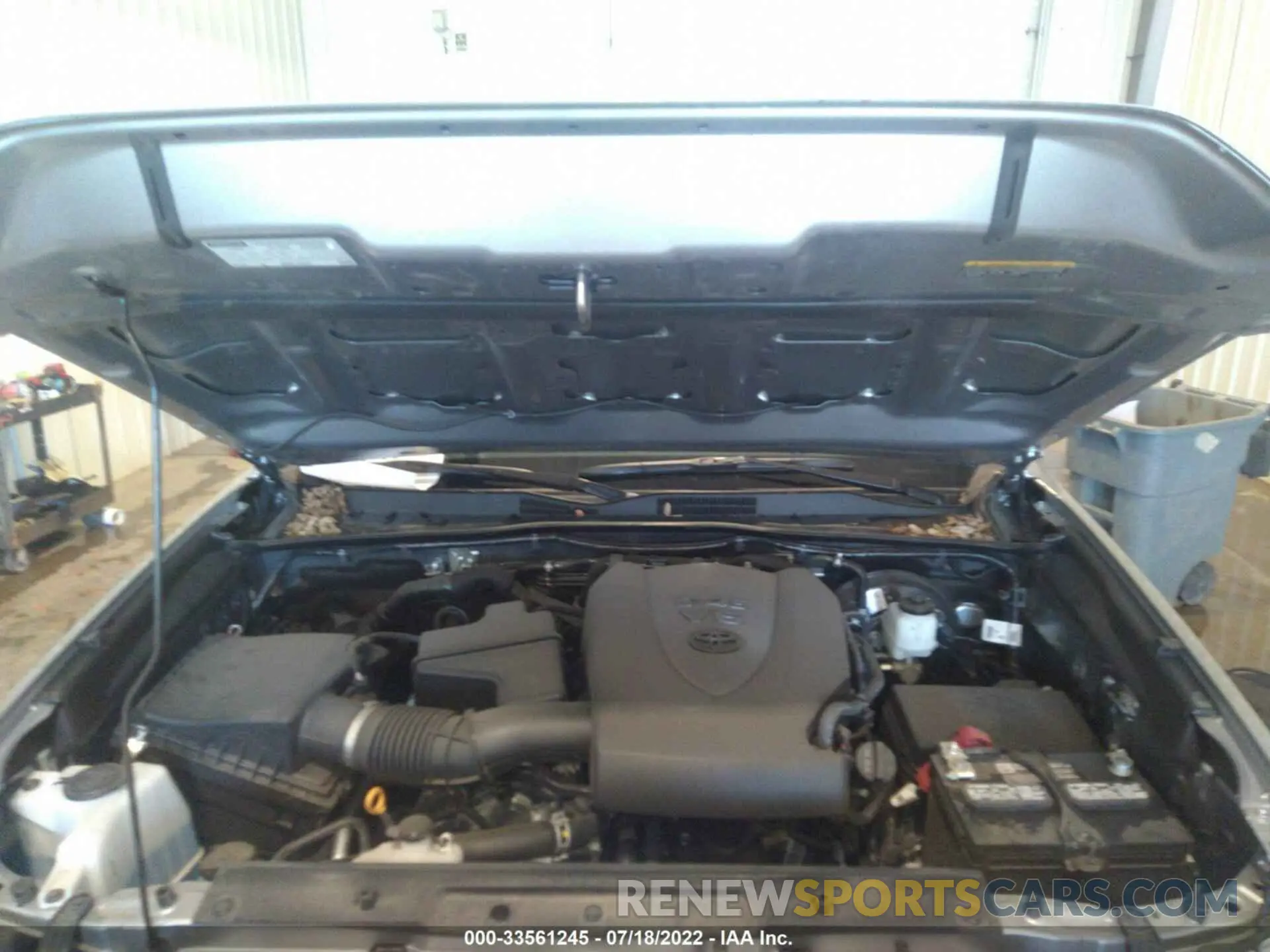 10 fotografías del automóvil dañado 5TFCZ5AN1MX281135 TOYOTA TACOMA 4WD 2021