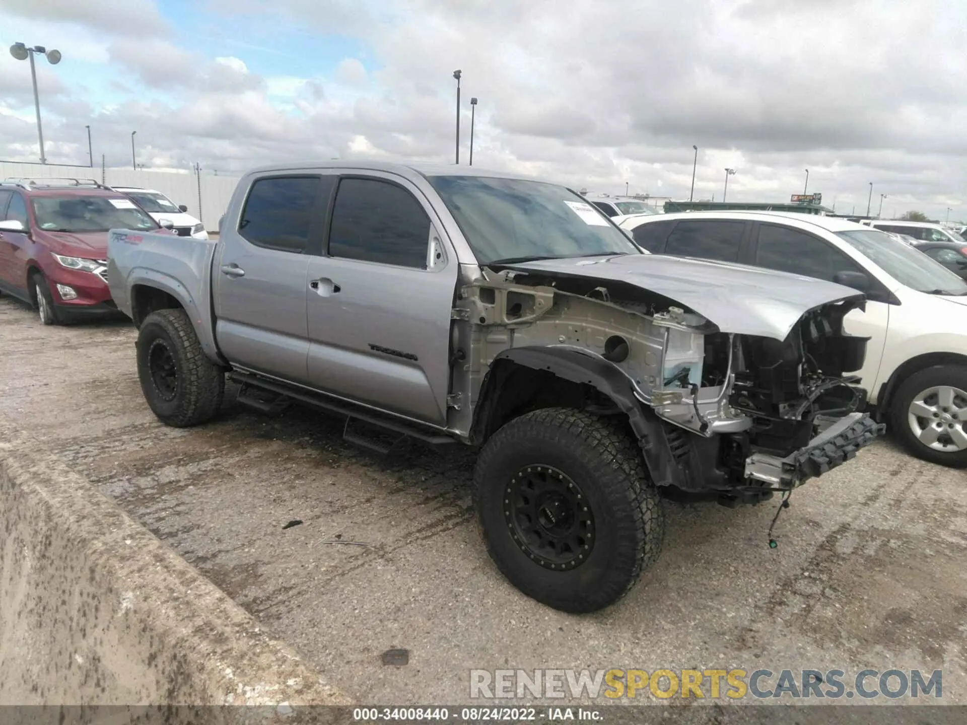 1 fotografías del automóvil dañado 5TFCZ5AN2MX277501 TOYOTA TACOMA 4WD 2021