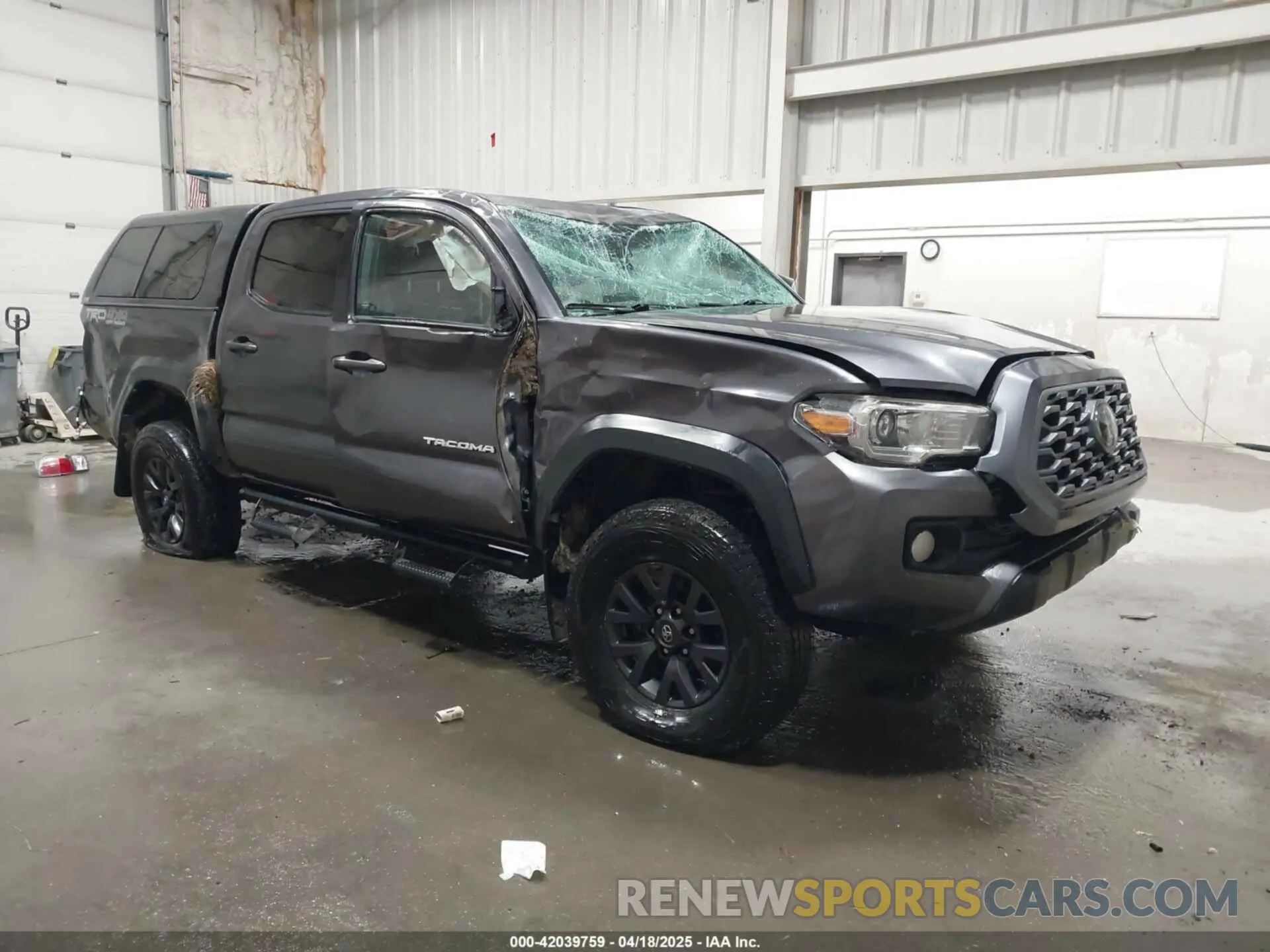 1 fotografías del automóvil dañado 5TFCZ5AN3MX257483 TOYOTA TACOMA 4WD 2021