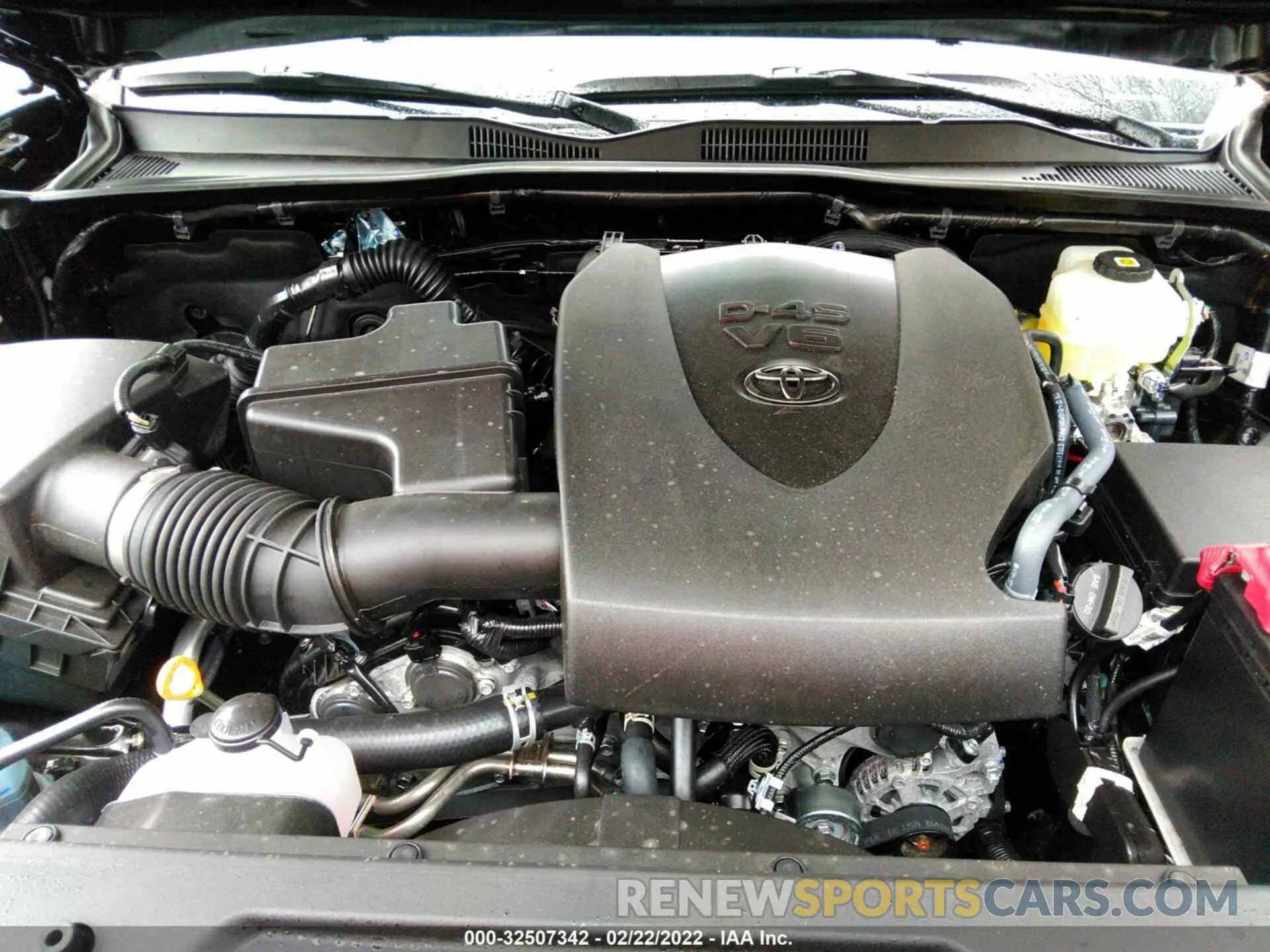 10 fotografías del automóvil dañado 3TMCZ5AN0NM465859 TOYOTA TACOMA 4WD 2022