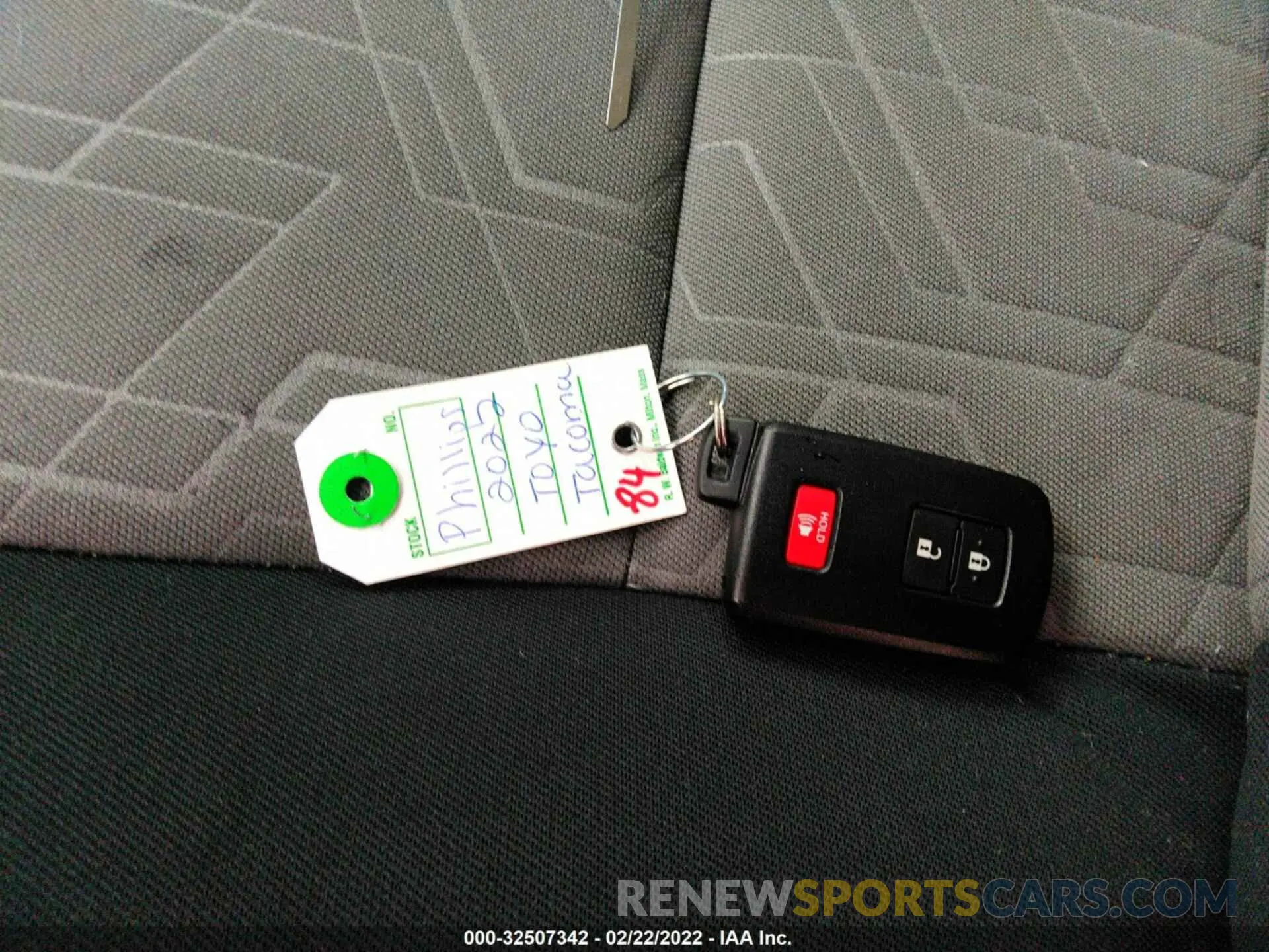 11 fotografías del automóvil dañado 3TMCZ5AN0NM465859 TOYOTA TACOMA 4WD 2022