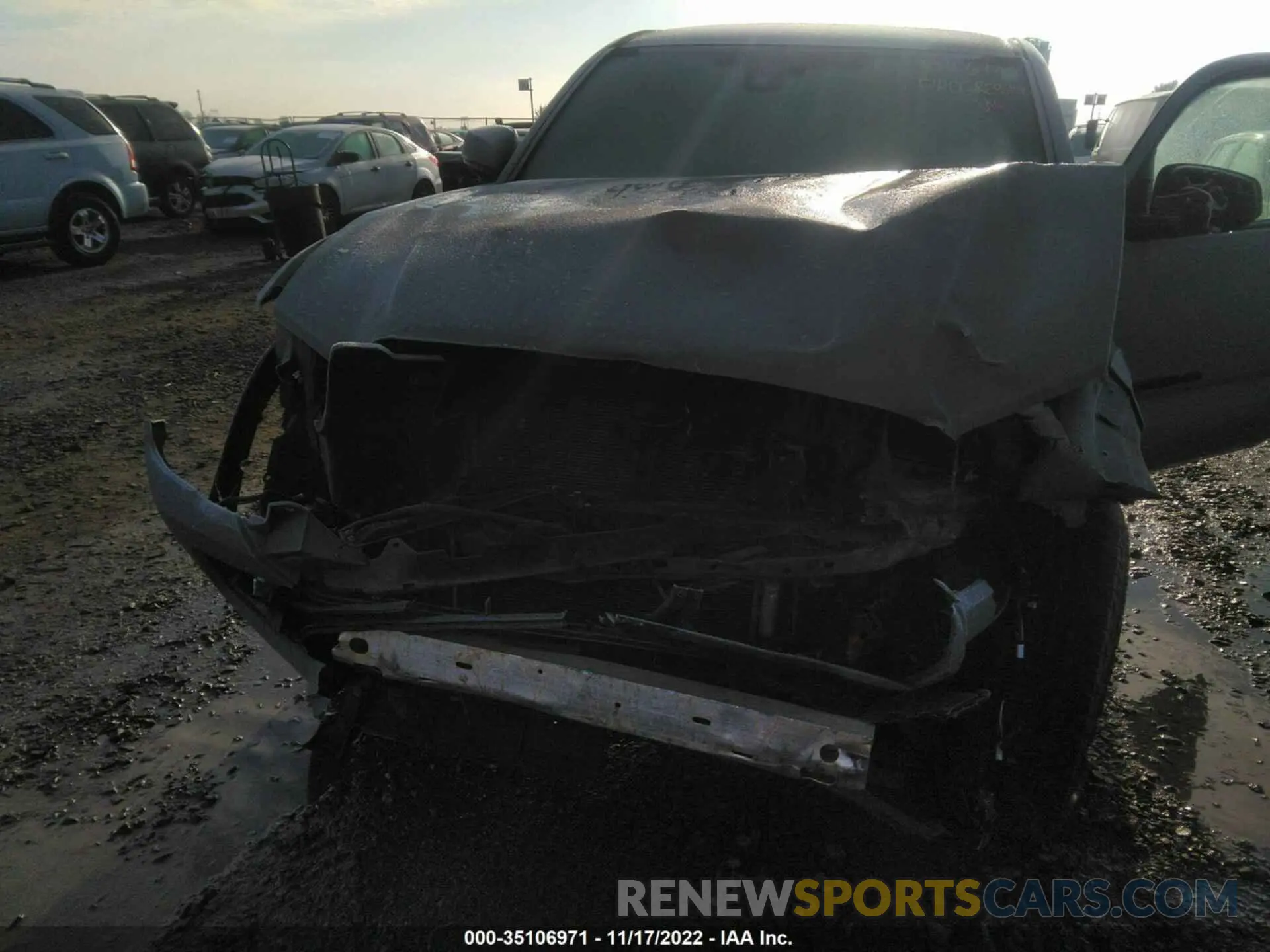 6 fotografías del automóvil dañado 3TMCZ5AN1NM492150 TOYOTA TACOMA 4WD 2022