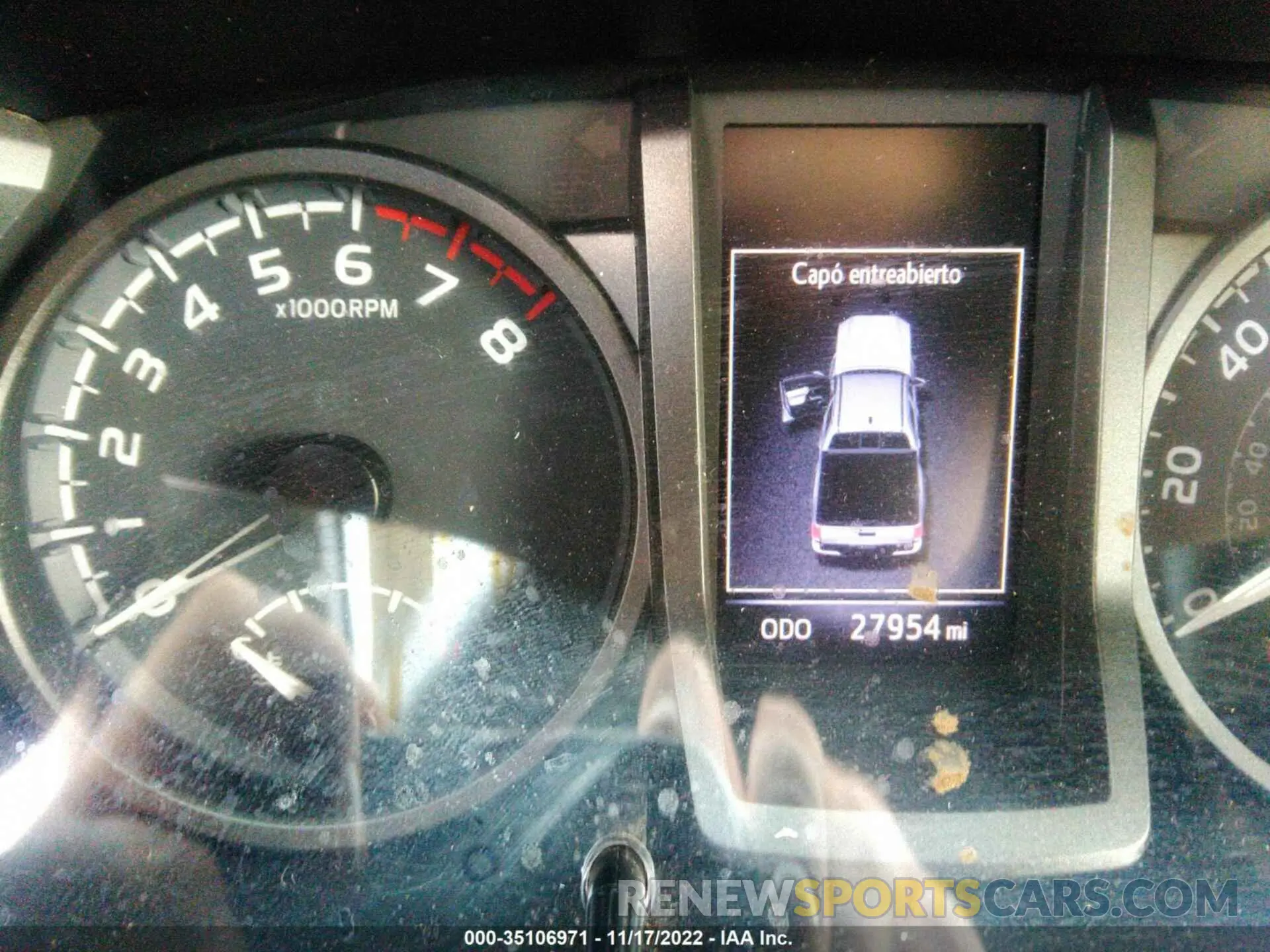 7 fotografías del automóvil dañado 3TMCZ5AN1NM492150 TOYOTA TACOMA 4WD 2022