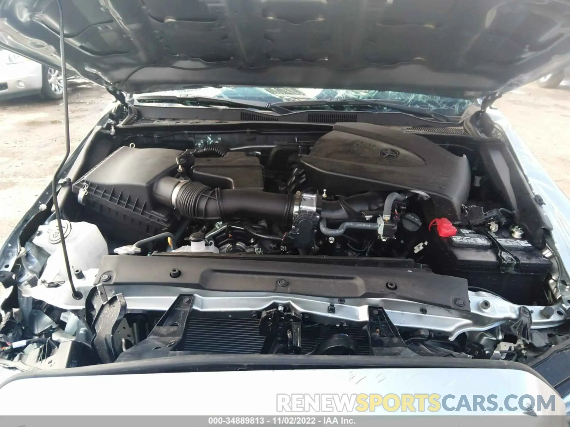 10 fotografías del automóvil dañado 3TMCZ5AN7NM505922 TOYOTA TACOMA 4WD 2022