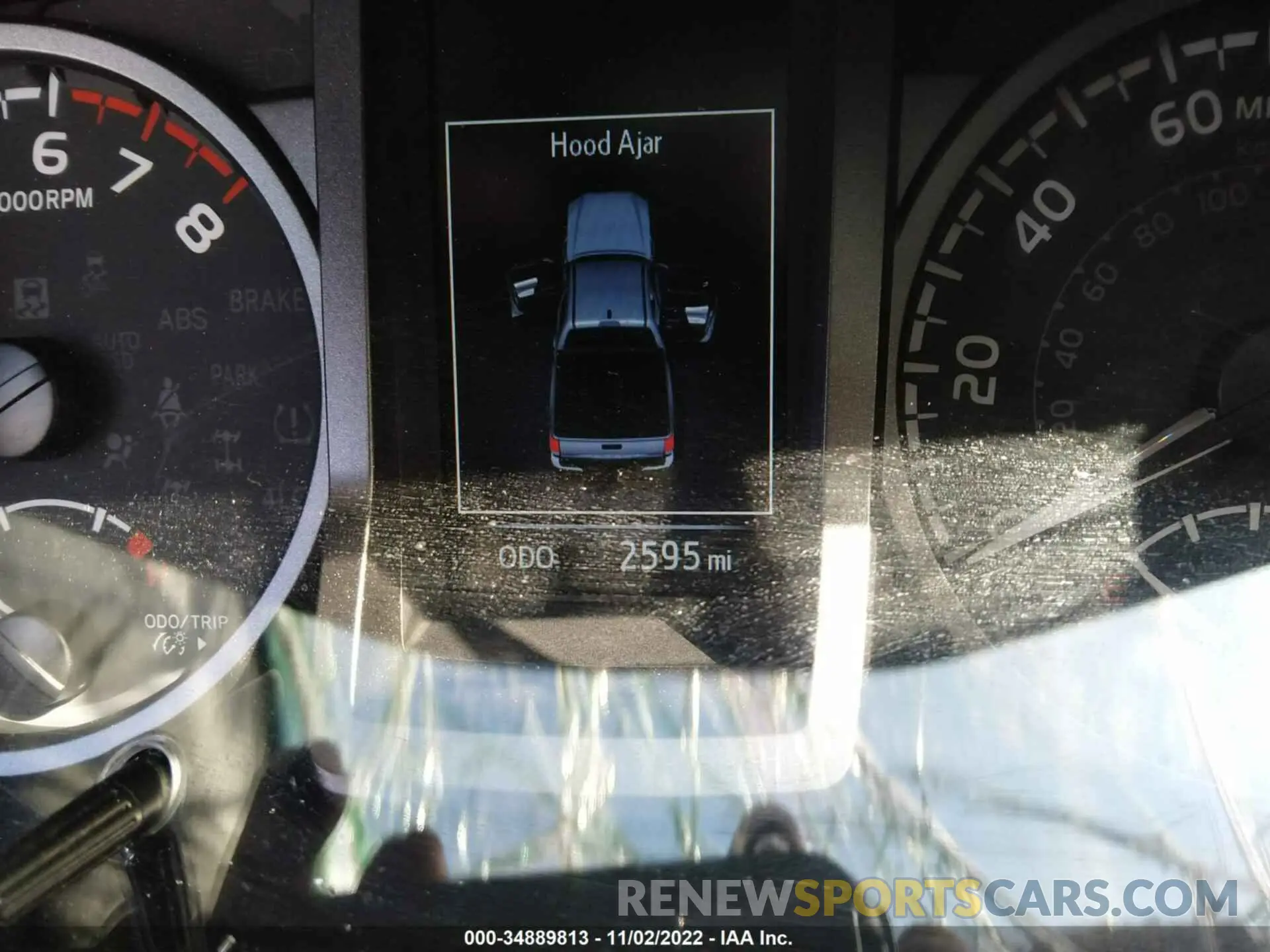 7 fotografías del automóvil dañado 3TMCZ5AN7NM505922 TOYOTA TACOMA 4WD 2022