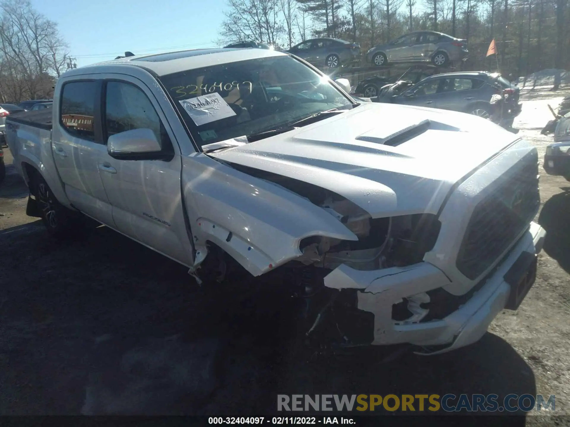 1 fotografías del automóvil dañado 3TYCZ5AN2NT060378 TOYOTA TACOMA 4WD 2022