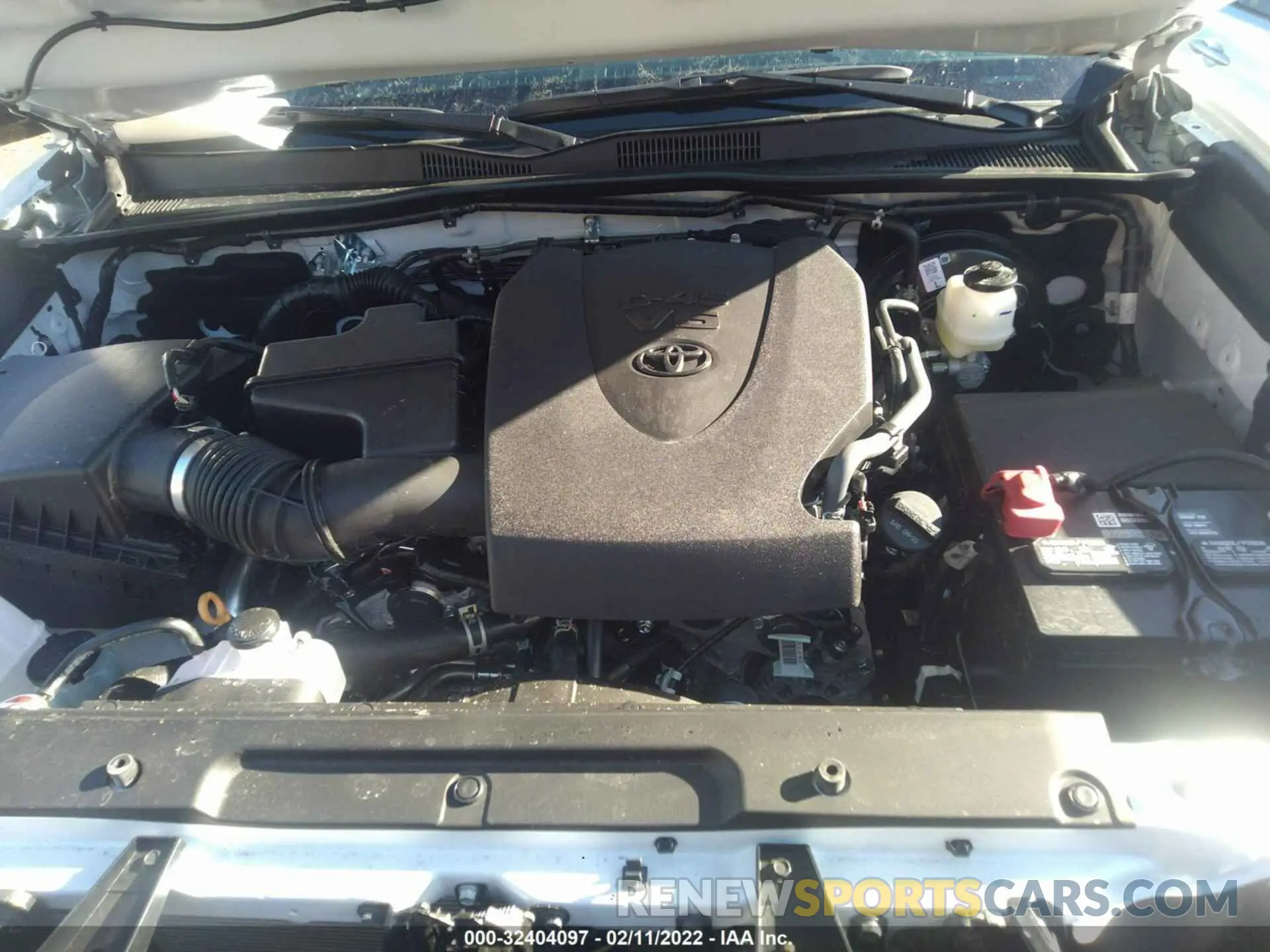 10 fotografías del automóvil dañado 3TYCZ5AN2NT060378 TOYOTA TACOMA 4WD 2022