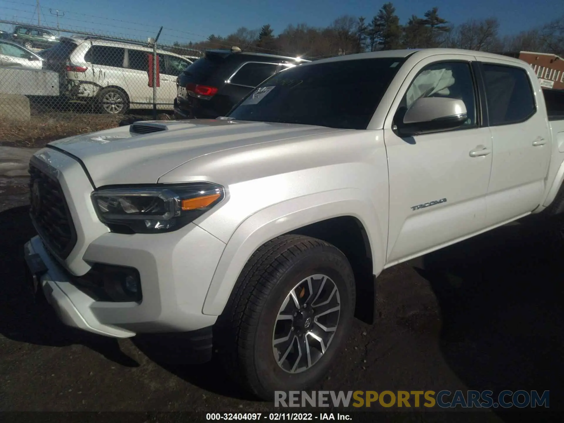 4 fotografías del automóvil dañado 3TYCZ5AN2NT060378 TOYOTA TACOMA 4WD 2022